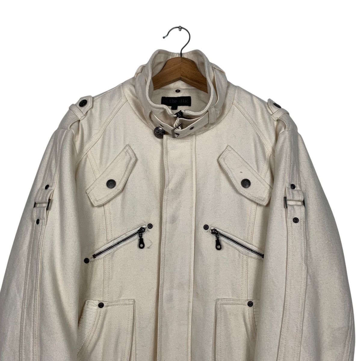 In The Attic Rare🔥In The Attic wool multipocket zipper jacket Size US S / EU 44-46 / 1 - 4 Thumbnail