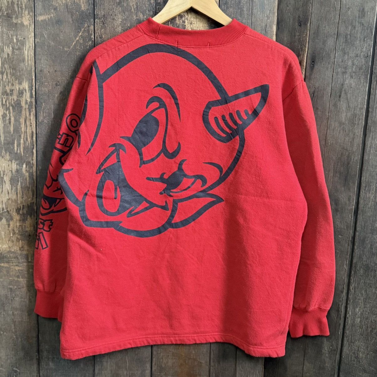 Japanese Brand One Korn Ghost Devil Crewneck Sweatshirt Size US M / EU 48-50 / 2 - 2 Thumbnail