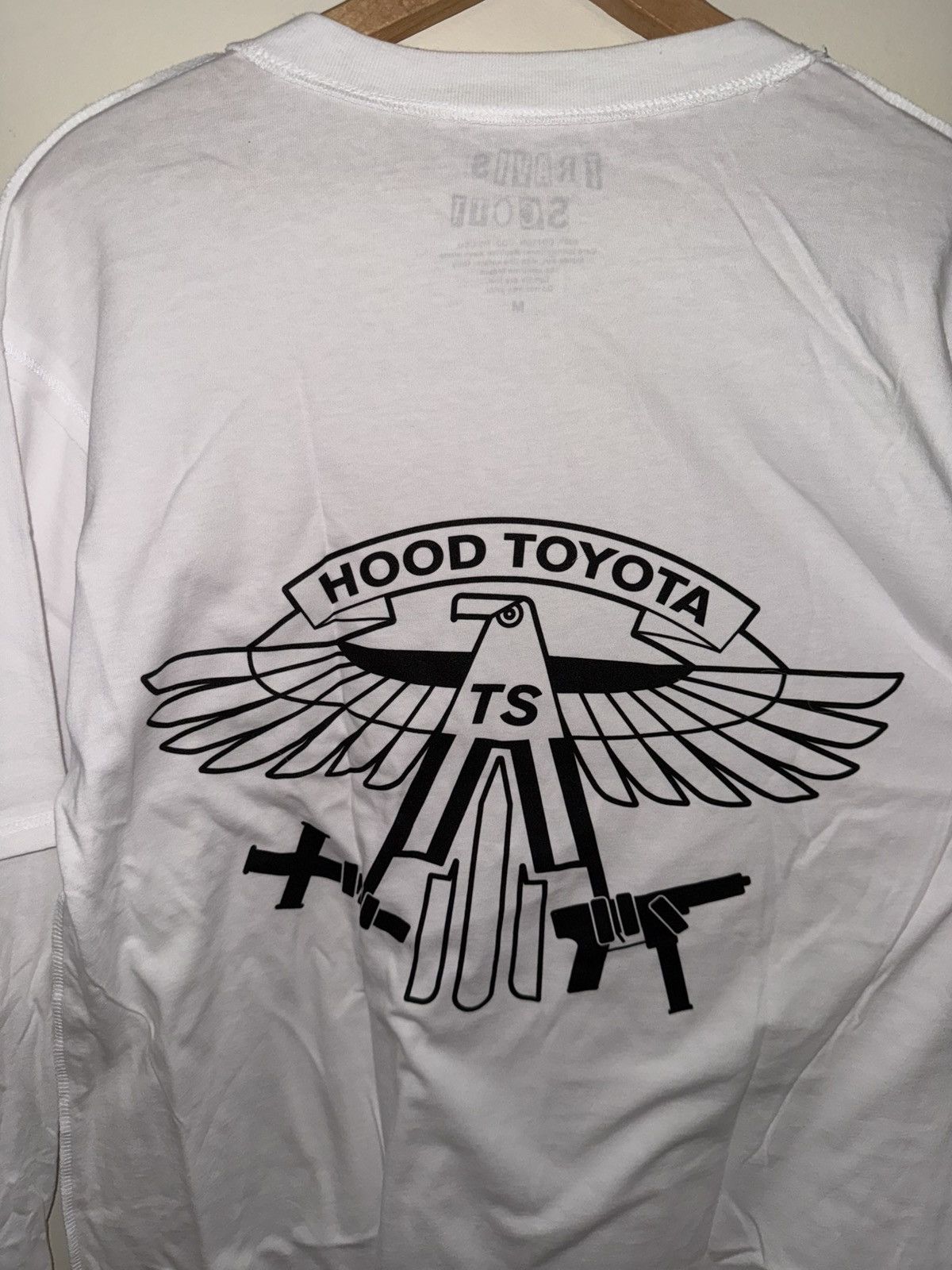 Travis Scott NEW Travis Scott l/s long sleeve tee tshirt! Hood Toyota DS! Size US M / EU 48-50 / 2 - 14 Thumbnail