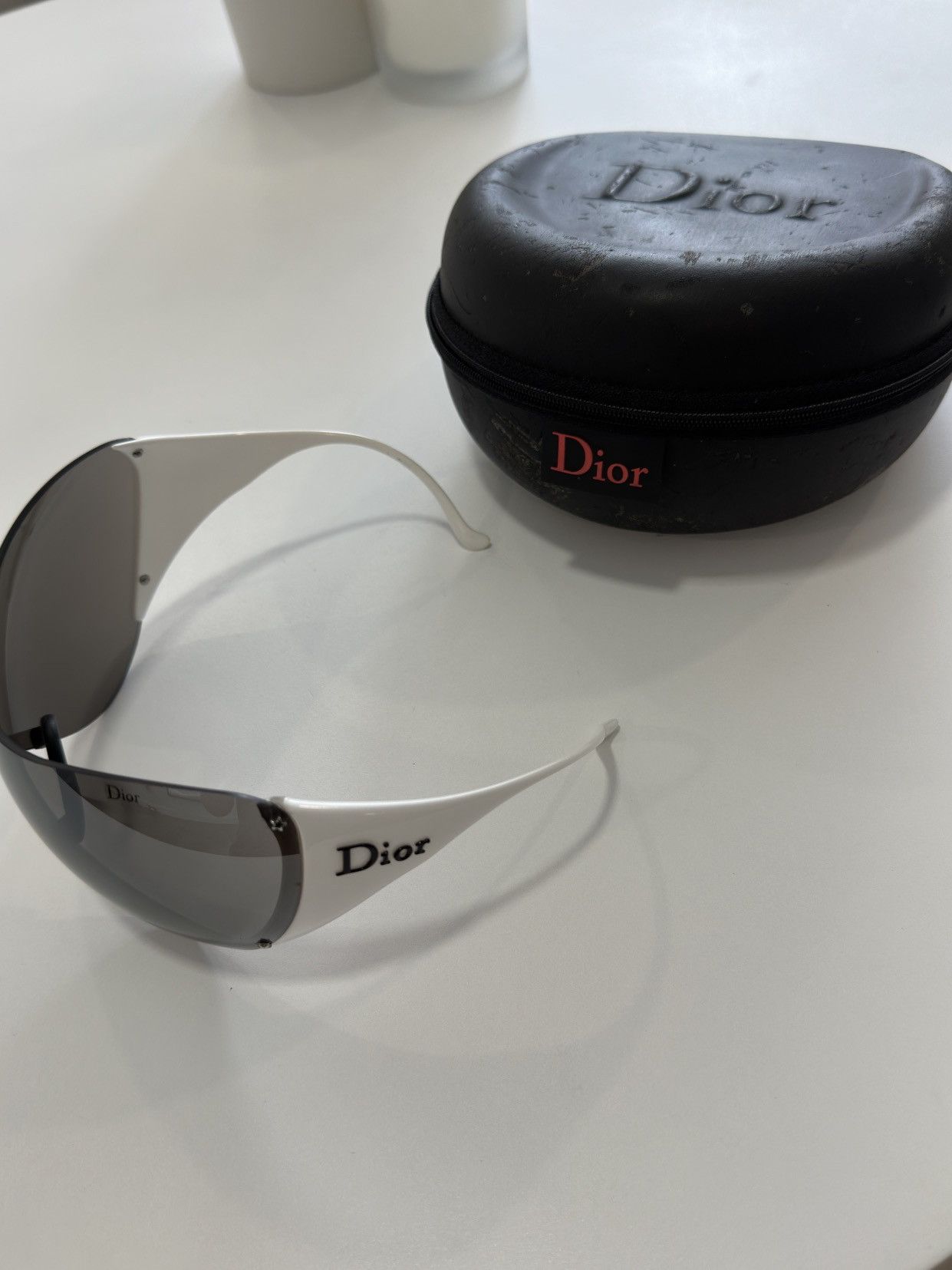 Dior Dior x Galliano Ski mask shield Sunglasses Size ONE SIZE - 10 Thumbnail