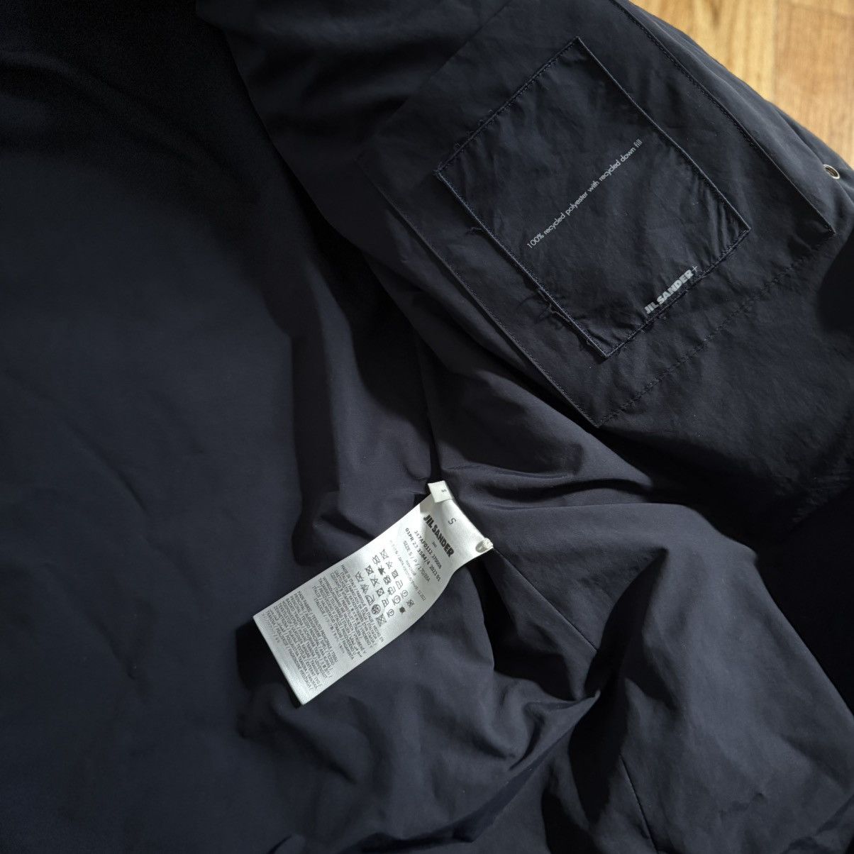 Jil Sander Jil Sander Navy Hooded Down Jacket Size US S / EU 44-46 / 1 - 8 Thumbnail
