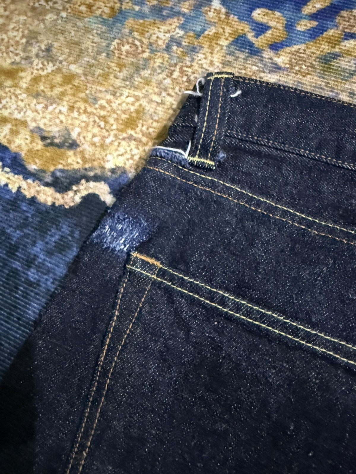 KOJIMA GENES KOJIMA GENES TWO TONES DISTRESSED JEANS Size US 41 - 14 Thumbnail