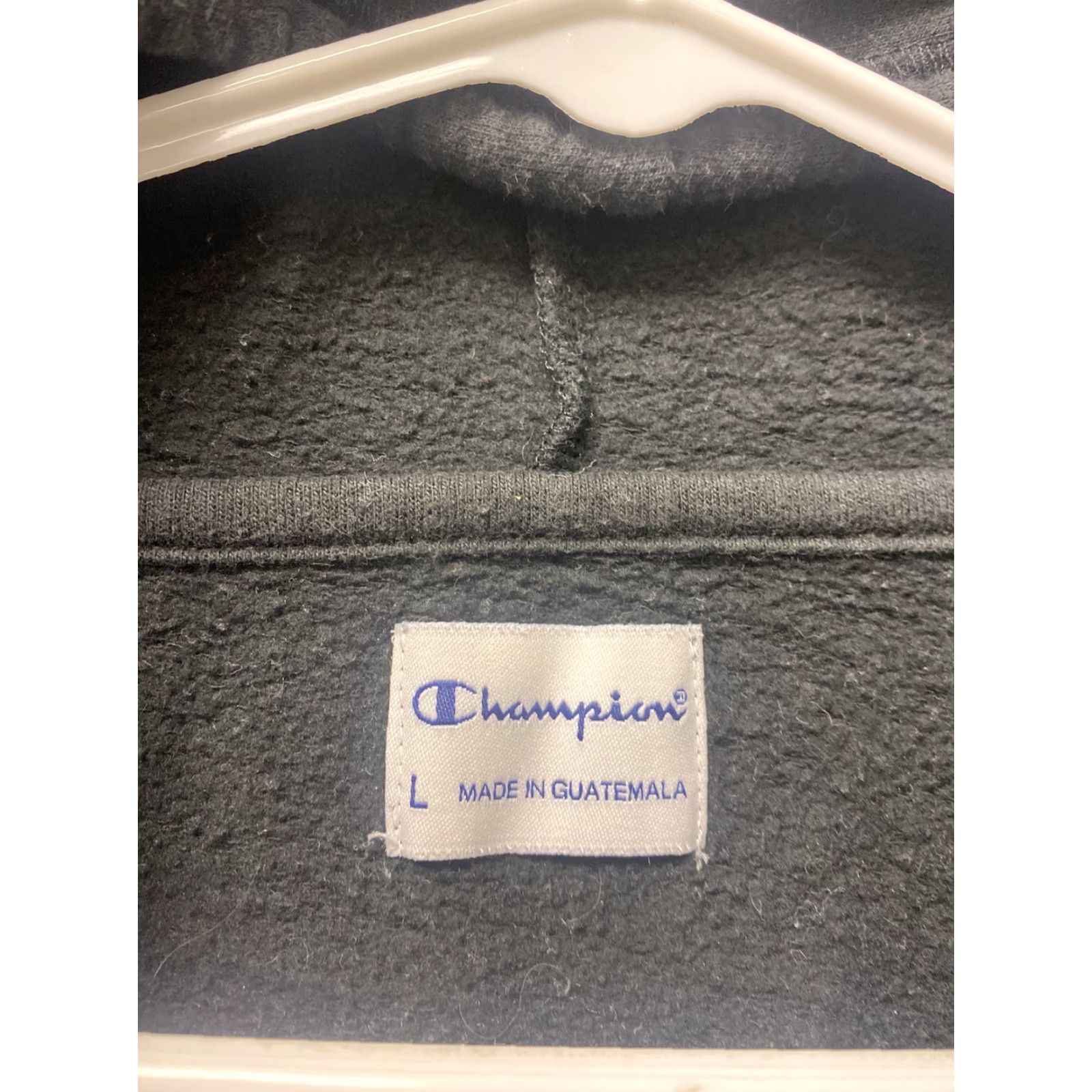 Champion Champion Hoodie Girls L Black Embroidered K-State Wildcats Sweatshirt Pullover Girls Size US L / EU 52-54 / 3 - 3 Thumbnail