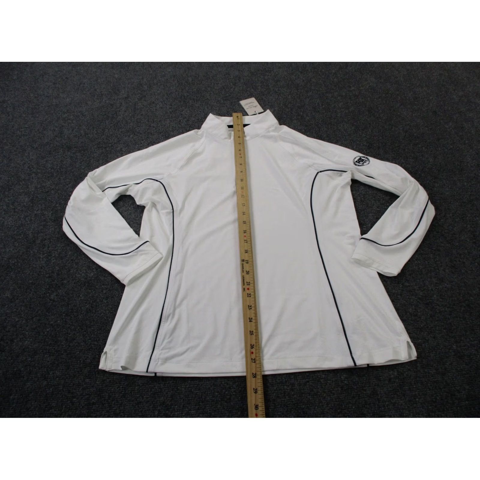 Peter Millar Peter Millar Jacket Womens L White Performance Lightweight Tech Stretch Golf NEW Size L / US 10 / IT 46 - 3 Thumbnail