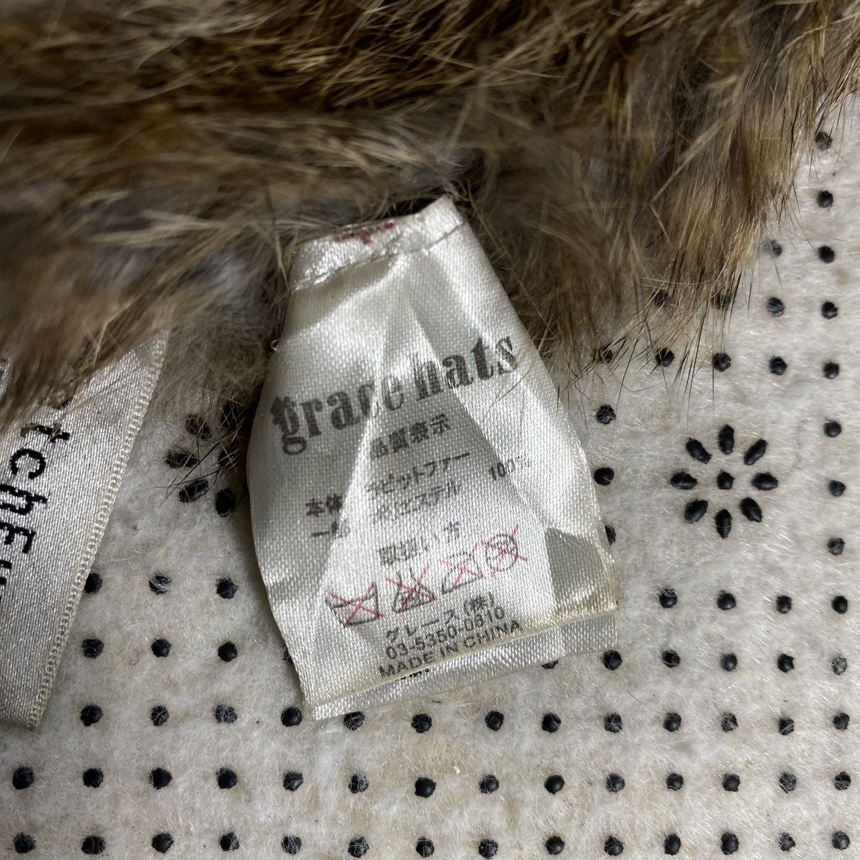 Hysteric Glamour Mohair Fur Beanie By Grace Hat Size ONE SIZE - 9 Thumbnail