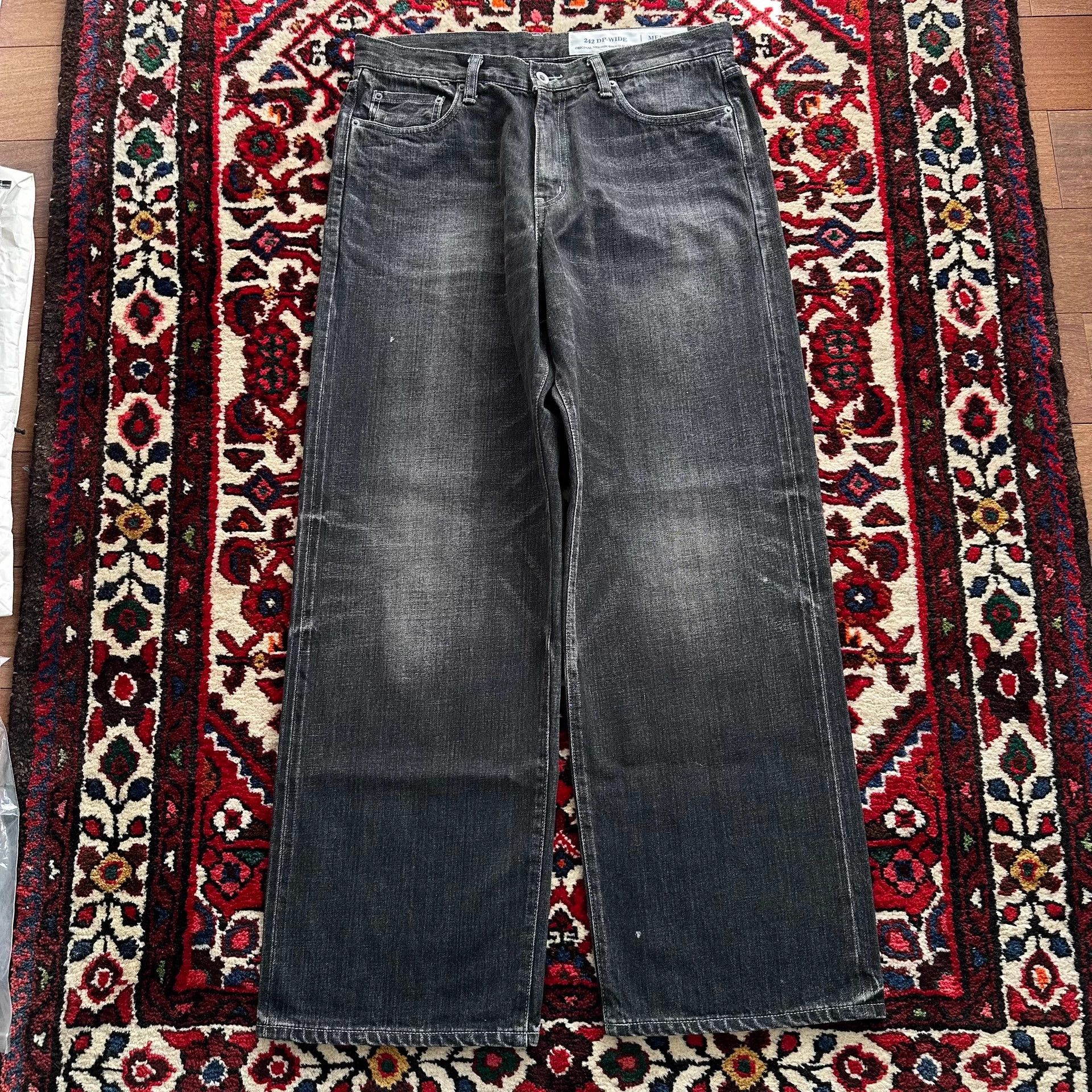 Neighborhood NEIGHBORHOOD 24AW DP WIDE Washed Black Denim Jeans M Size US 32 / EU 48 - 2 Thumbnail