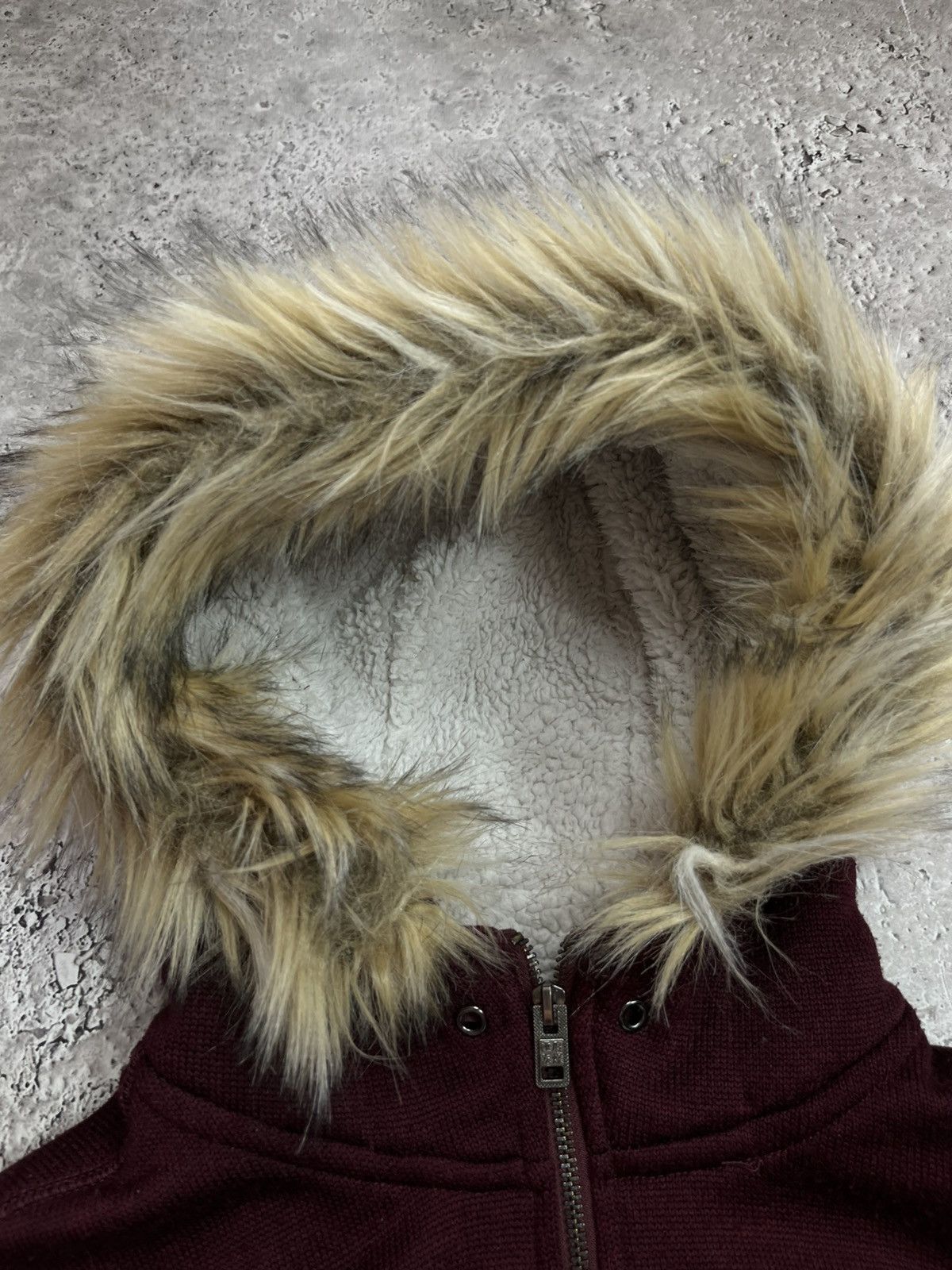 Superdry Superdry Faux Fur Hood Zip Hoodie Sherpa Lined Jacket Women Size M / US 6-8 / IT 42-44 - 4 Thumbnail