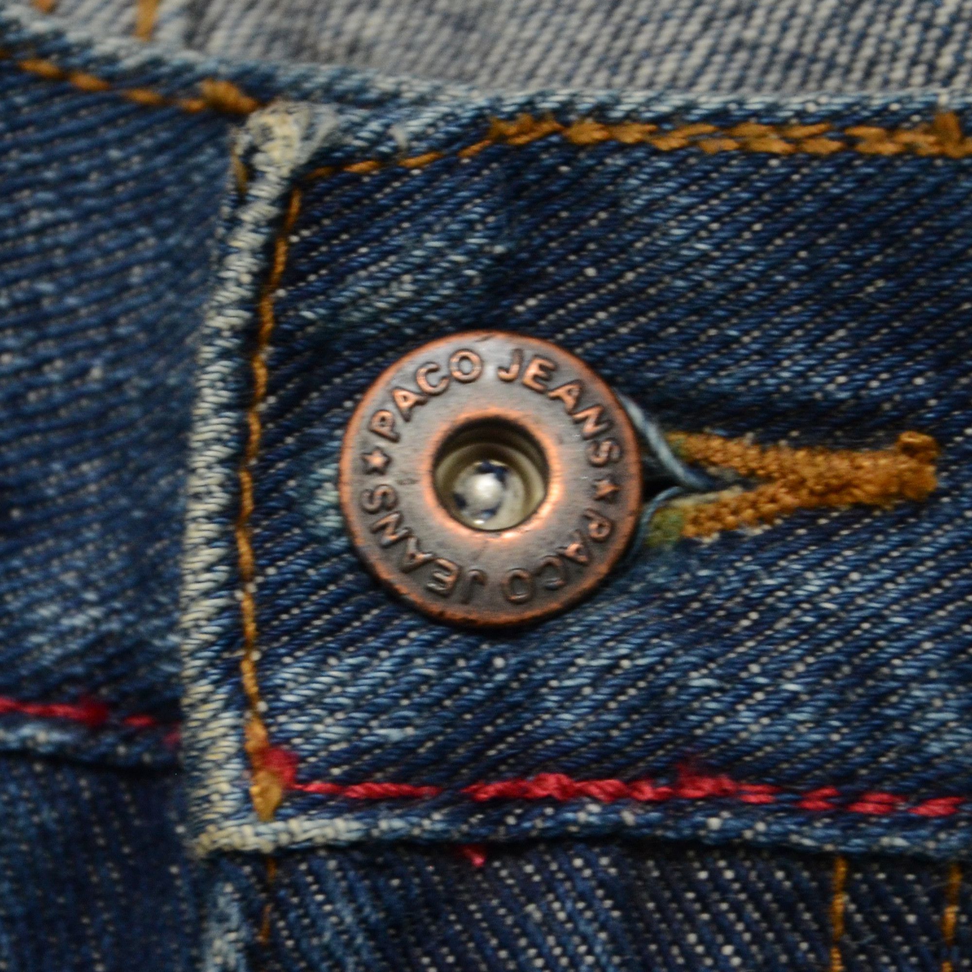 Other Le Paco Jeans New York Y2K Streetwear Regular Fit Size US 31 - 3 Thumbnail