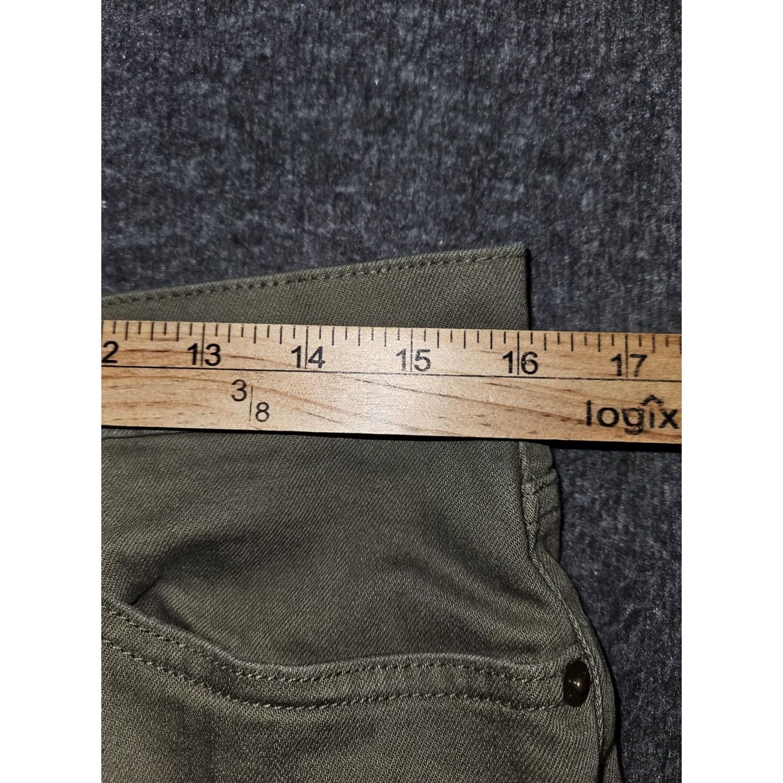 Banana Republic Banana Republic Jeans Womens 30 Green Girlfriend Mid Rise Straight Stretch Denim Size 30" / US 8 / IT 44 - 4 Thumbnail