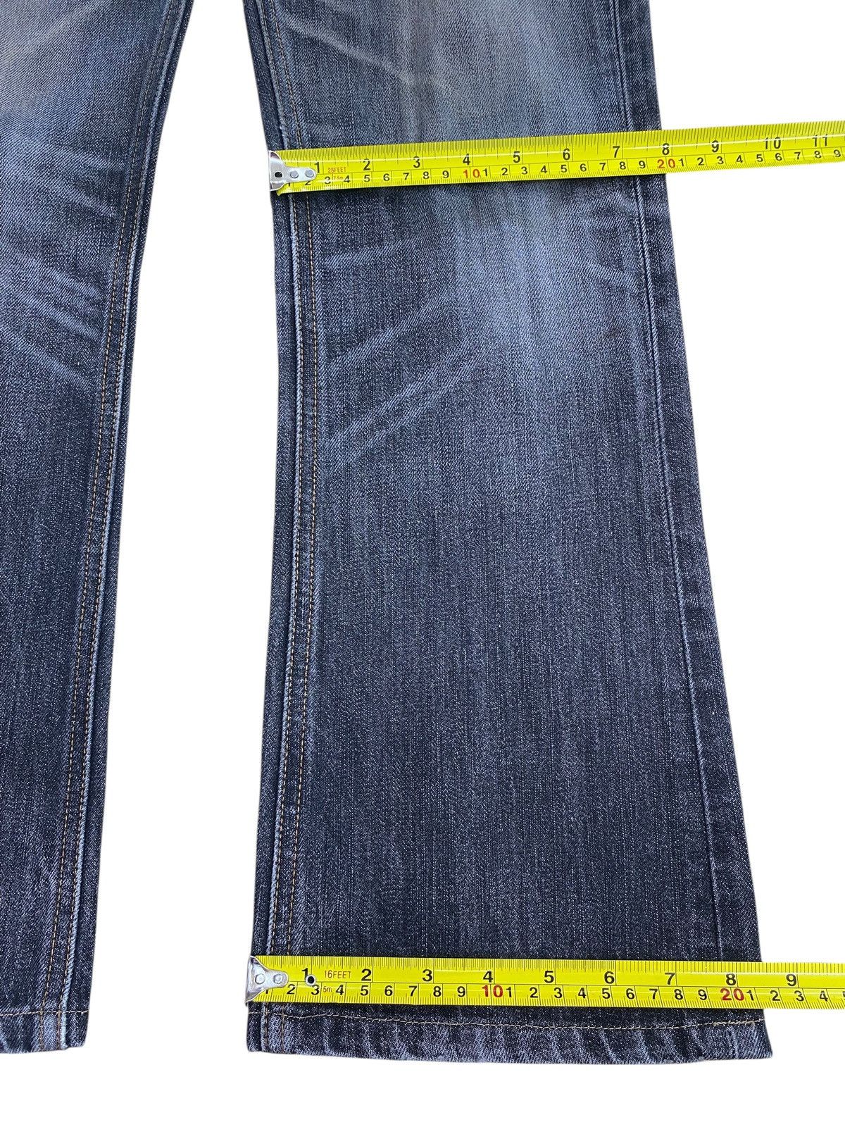 Edwin Vintage Edwin Whiskers Dark Wash Style Loose Jeans Size US 31 - 8 Thumbnail