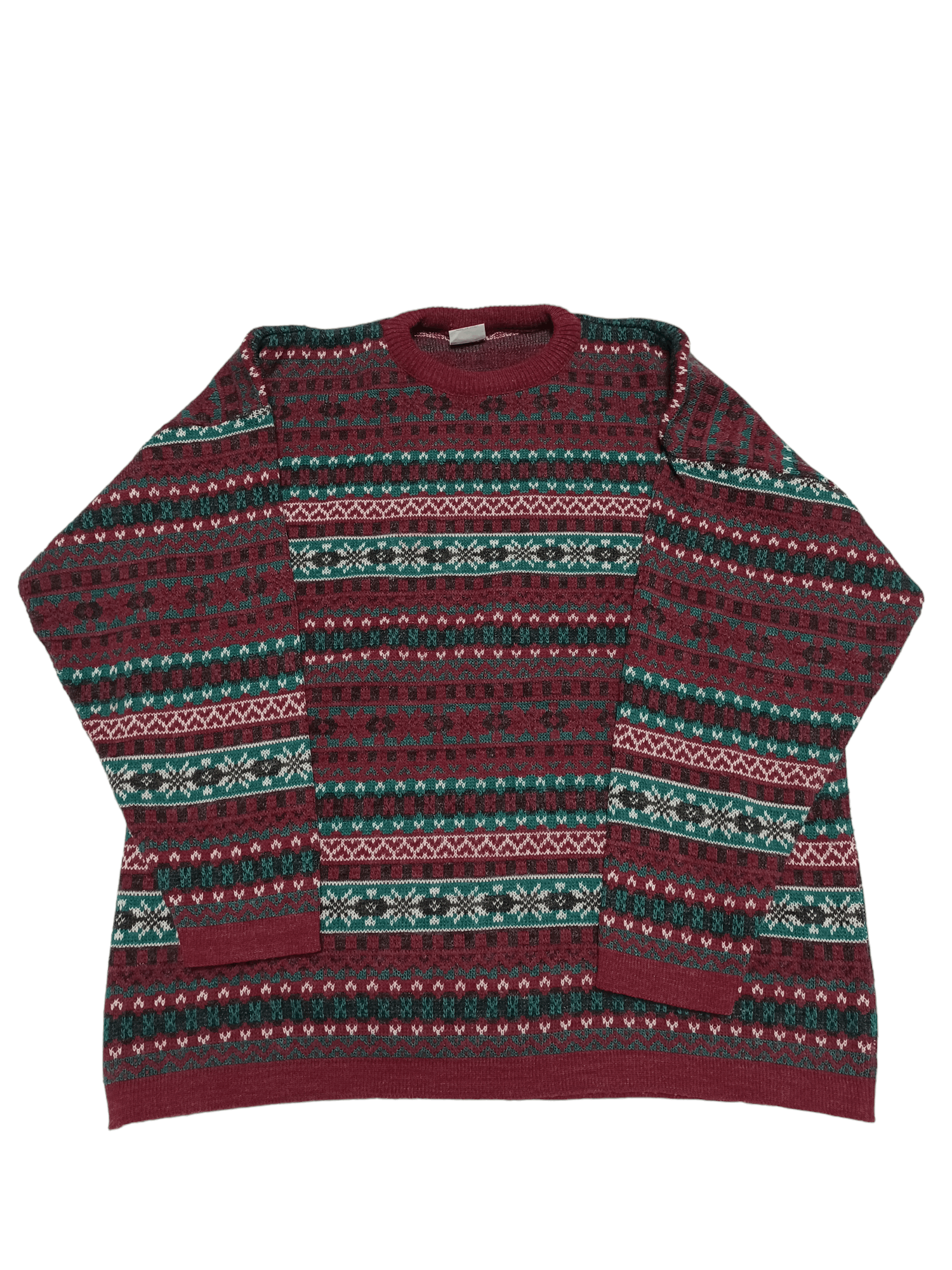 Other 80S OR EARLY 90S MADE IN ITALY WOOL OVERSIZE SWEATER Size US L / EU 52-54 / 3 - 1 Thumbnail