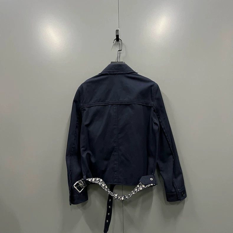 Dior Dior Dark blue old flower belt jacket 2501-Nextarrow Size US S / EU 44-46 / 1 - 2 Thumbnail