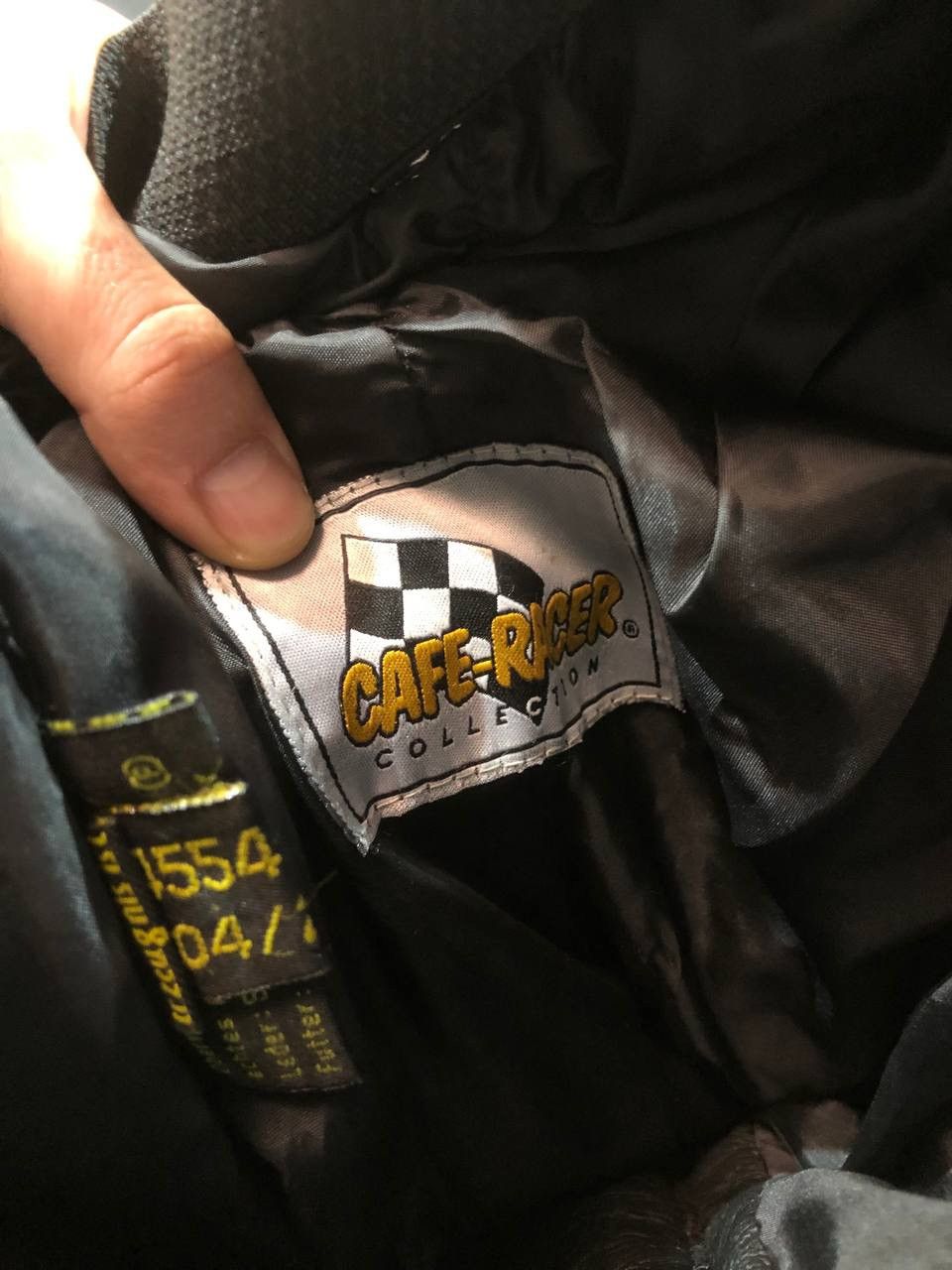 Vintage Cafe-Racer Racing Biker Leather Pants Vintage Size US 30 / EU 46 - 10 Thumbnail