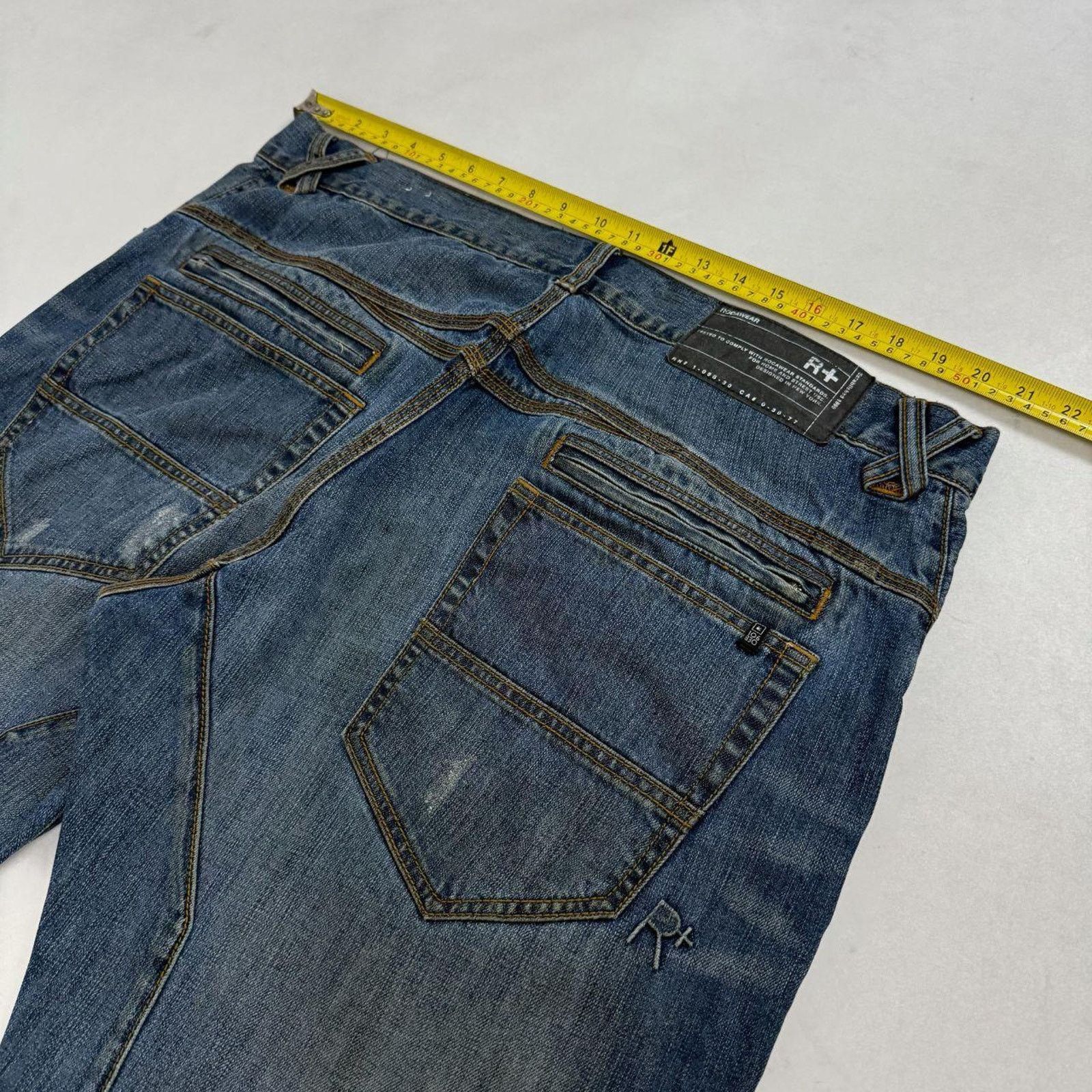 JNCO × Rocawear × Vintage Vintage y2k faded grunge archive baggy rocawear skater jeans Size US 42 / EU 58 - 5 Thumbnail