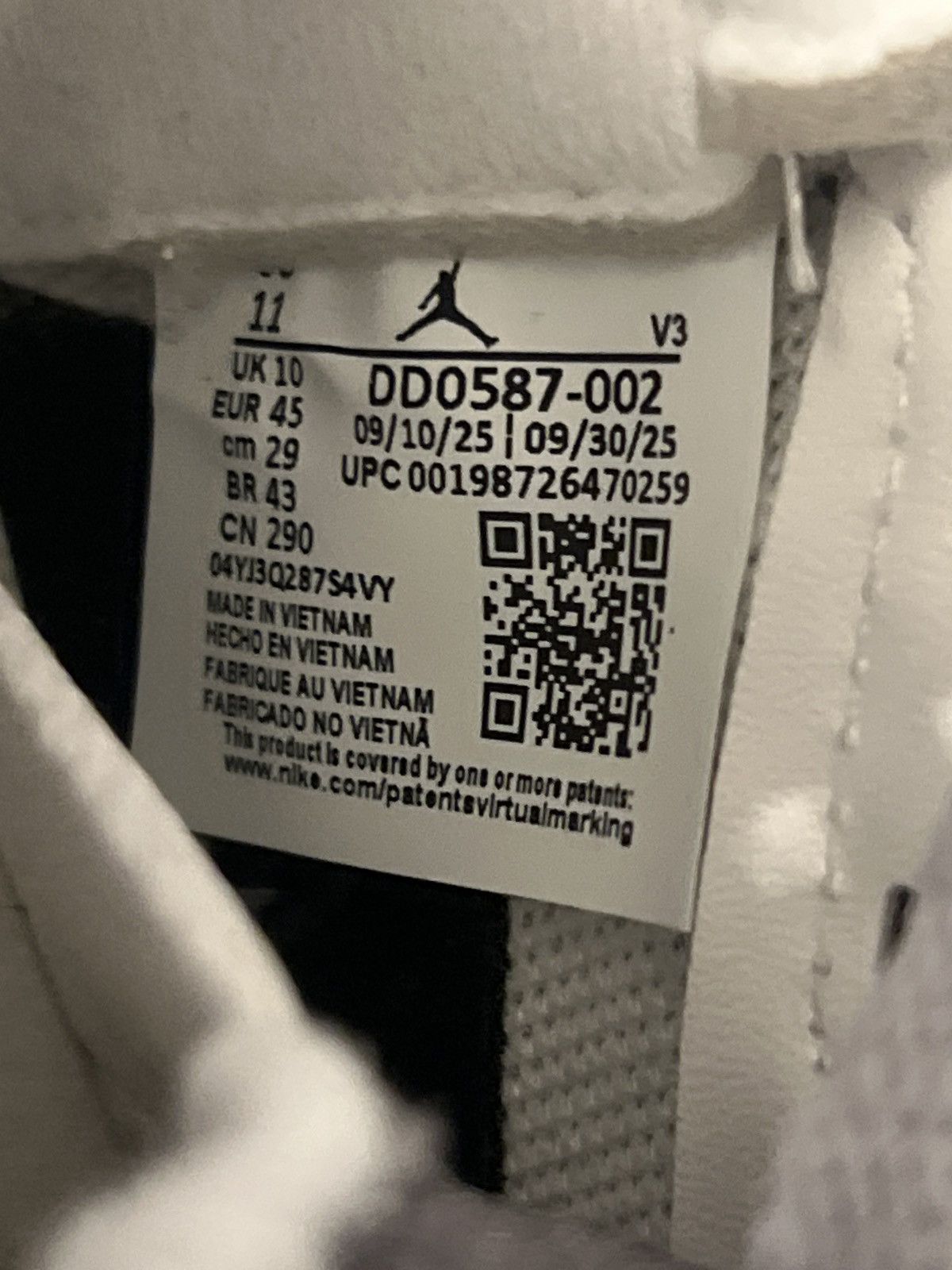 Nike Air Jordan 5 Retro ‘Wolf Grey’ 2026 Size US 11 / EU 44 - 9 Thumbnail
