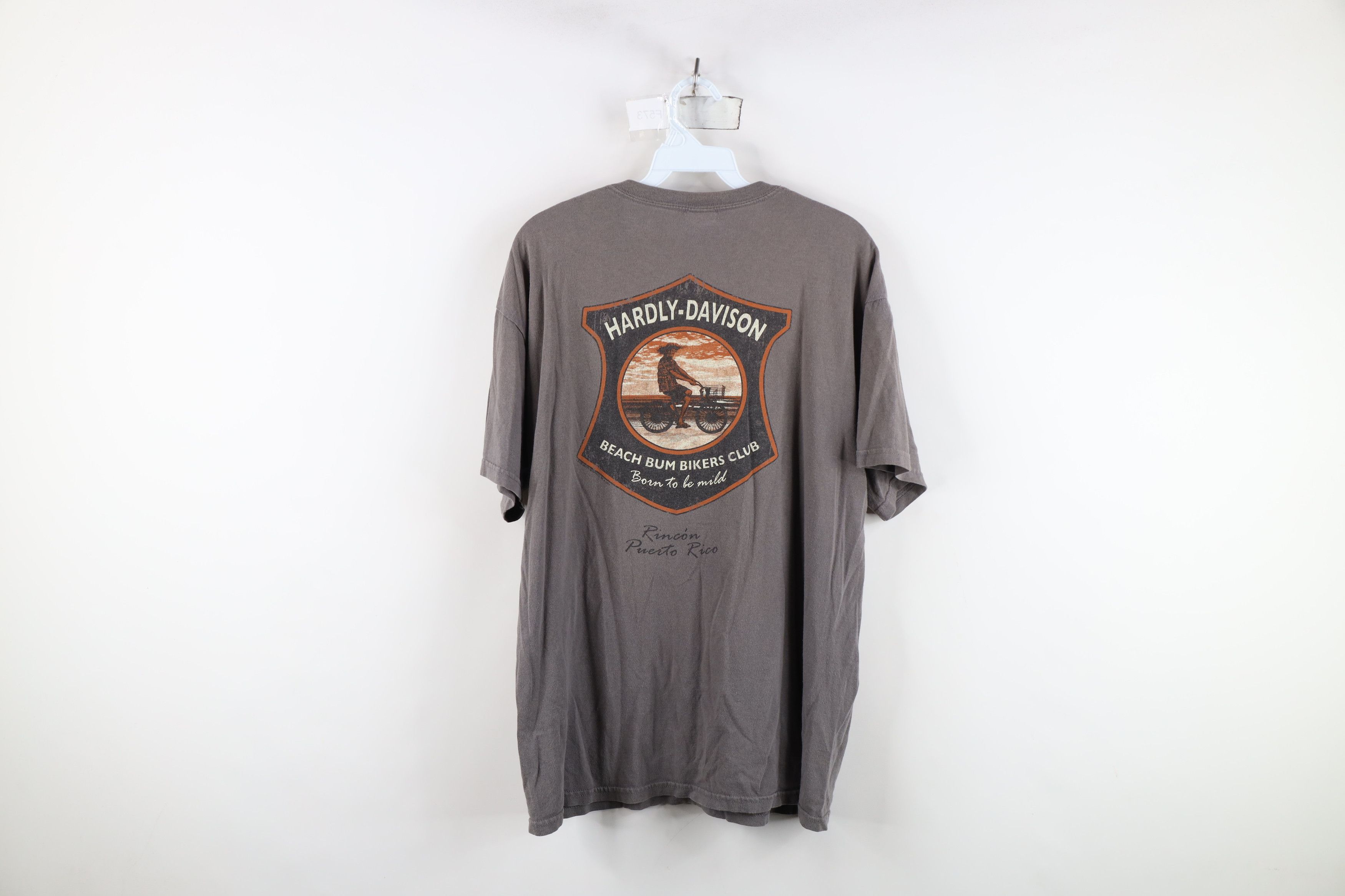 Vintage Vintage Y2K Streetwear Funny Parody Hardly Davidson T-Shirt Size US L / EU 52-54 / 3 - 13 Thumbnail