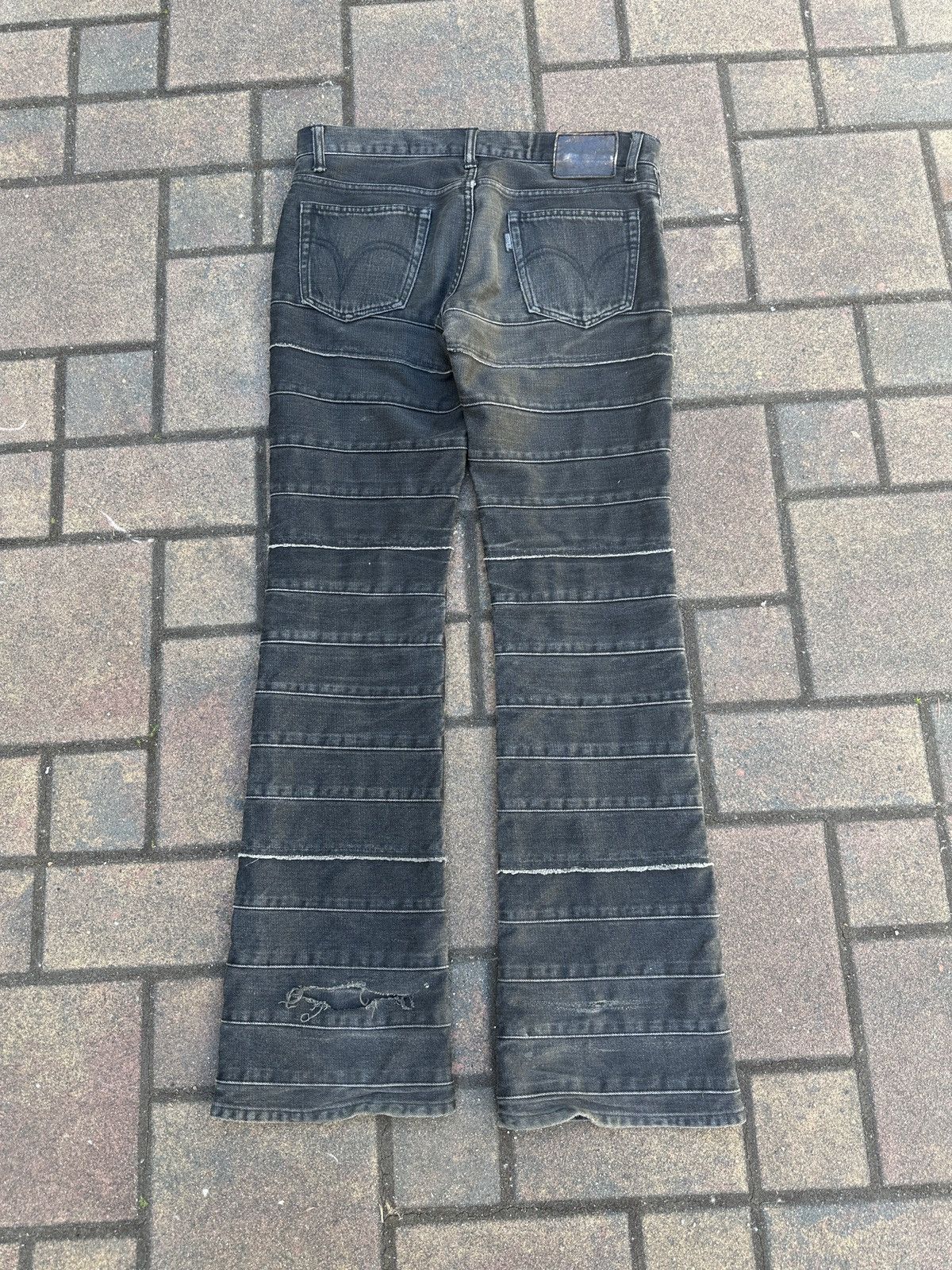 Hysteric Glamour Hysteric Glamour Black Hagi Denim Size US 31 - 4 Thumbnail