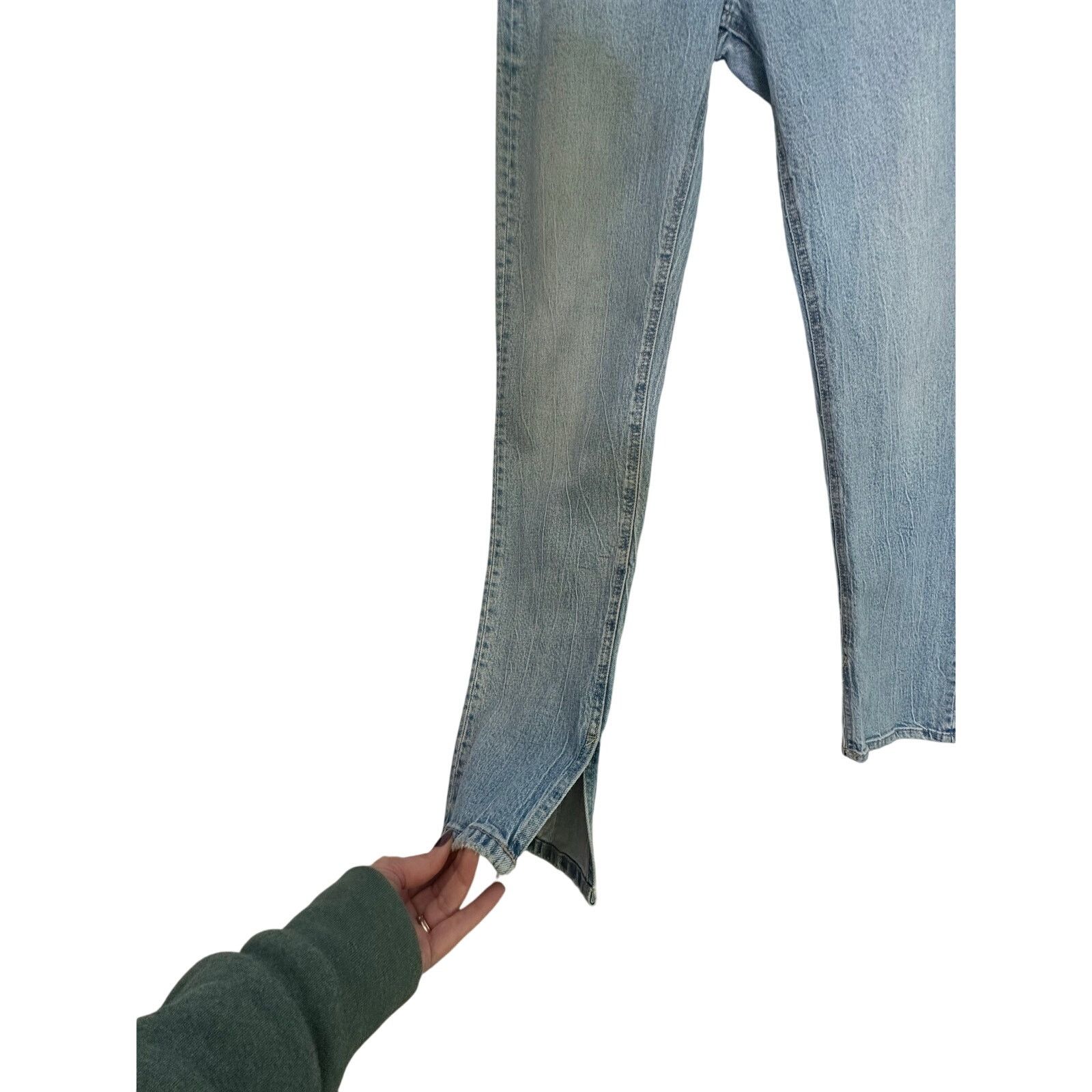 Zara Zara light wash straight legs jeans size 4 Size 27" / US 4 / IT 40 - 6 Thumbnail
