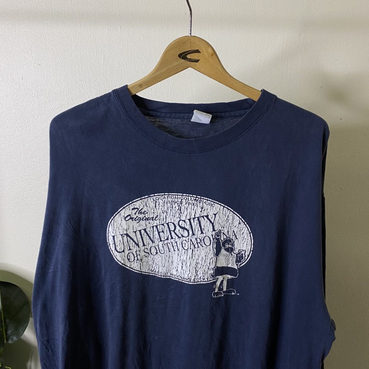 Vintage 2000s University Of Carolina American College Collegiate LS Size US XXL / EU 58 / 5 - 2 Thumbnail