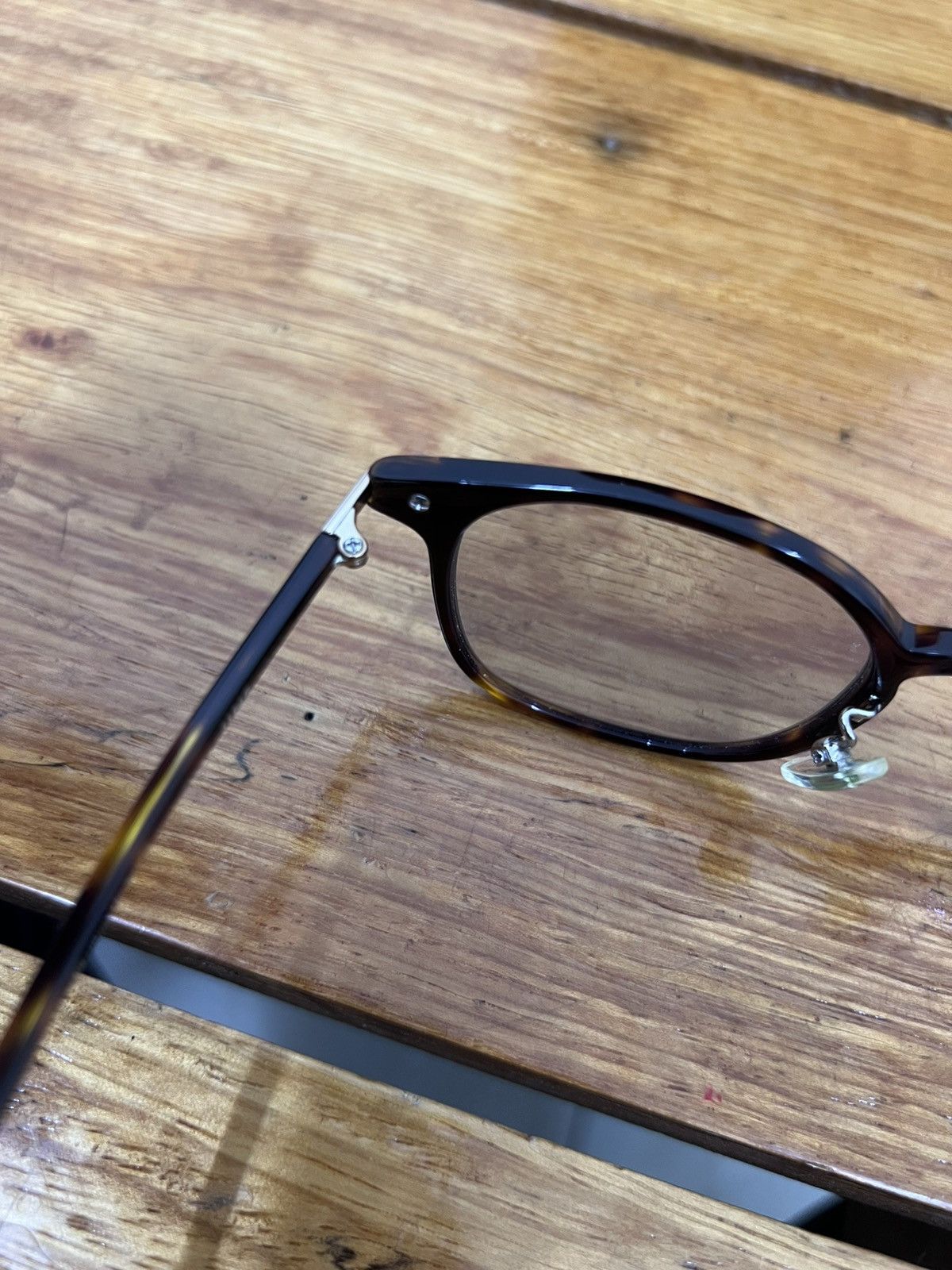 Japanese Brand Japanese JINS Light Black Lens Round Sunglasses Tortoise Size ONE SIZE - 7 Thumbnail
