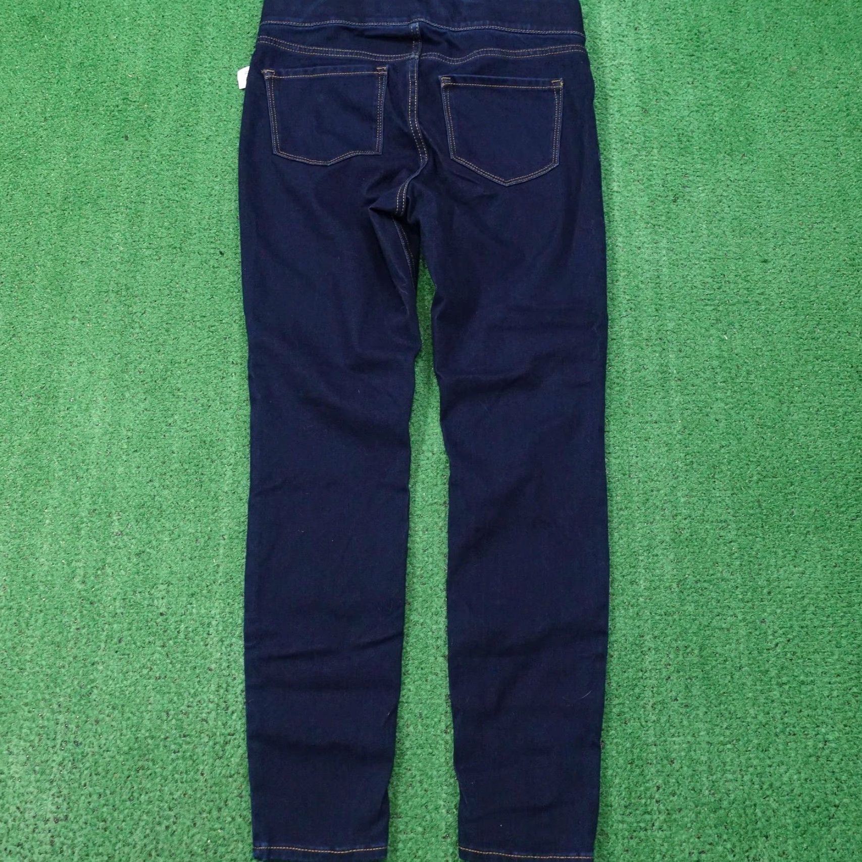 Old Navy Old Navy Jeans Womens 10 Dark Blue Rockstar Super Skinny Jegging Denim Jeans Size 32" / US 10 / IT 46 - 5 Thumbnail