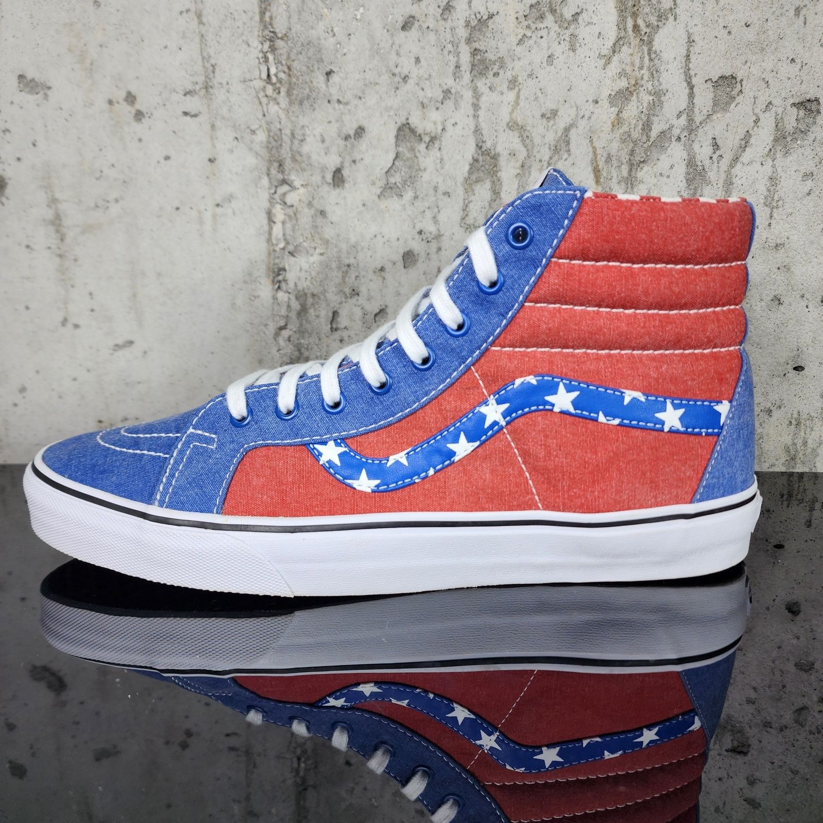 Vans Vans Sk8 Hi Reissue Van Doren Stars Stripes Size 13 Size US 13 / EU 46 - 1 Thumbnail