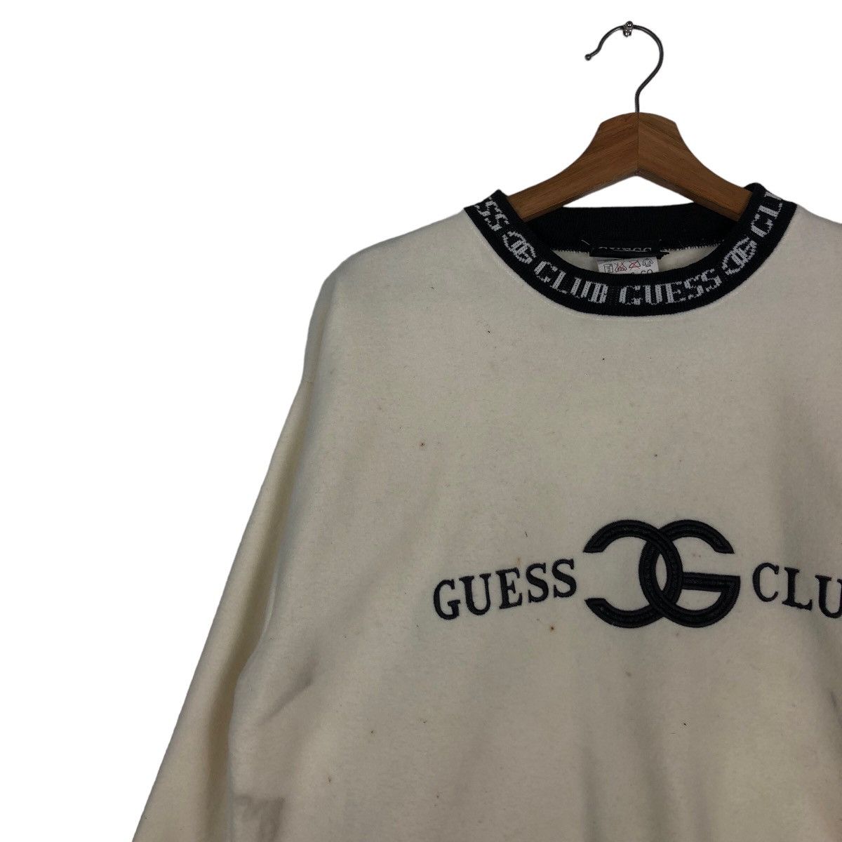 Guess 🔥Vintage Sweatshirt Guess Big Logo Size US L / EU 52-54 / 3 - 7 Thumbnail