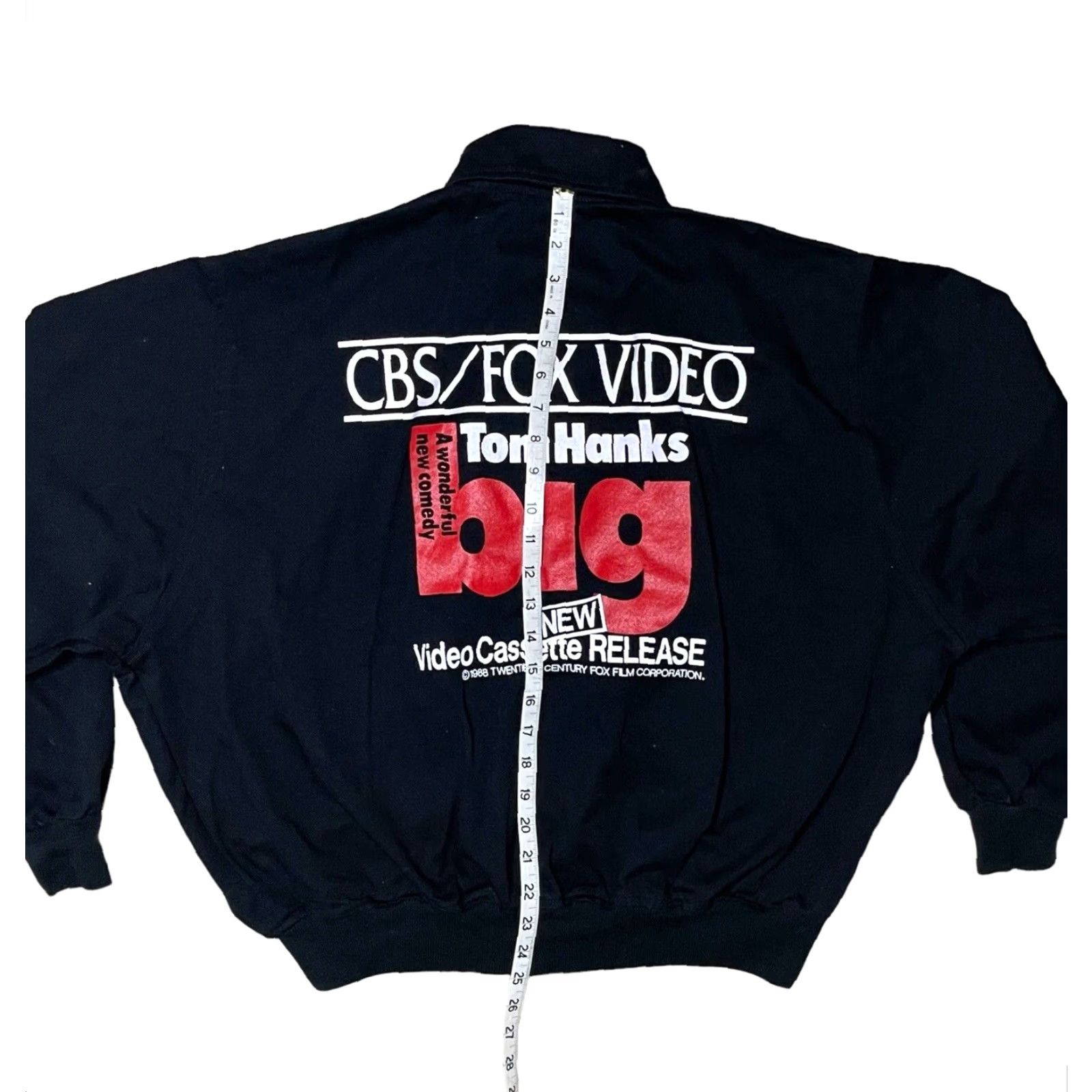 Vintage 90s Tom Hanks “Big” Movie Promo Jacket Video Cassette Release RARE