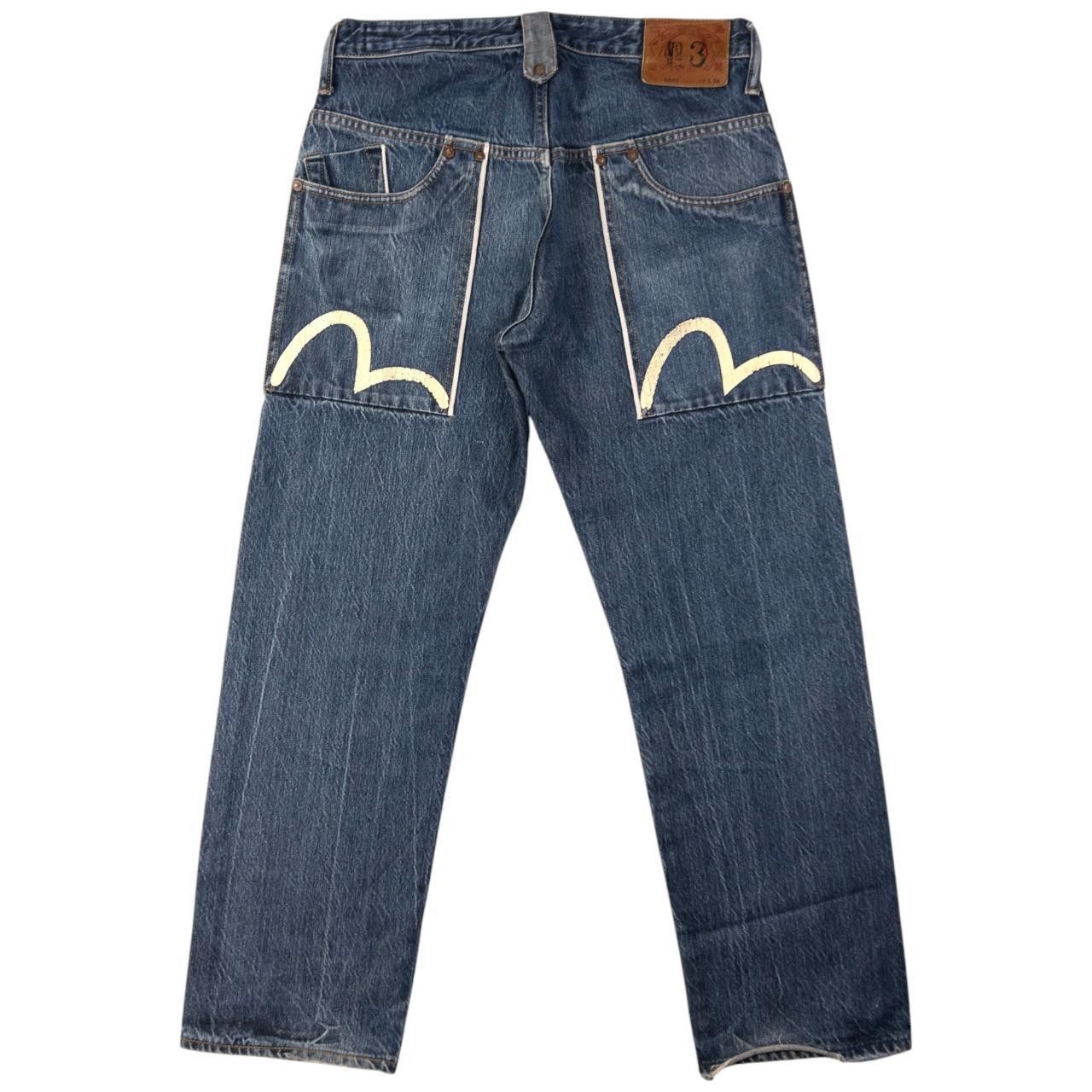 Evisu Vintage Evisu Double Gull Japanese Denim Jeans Size W30 Size US 29 - 3 Thumbnail
