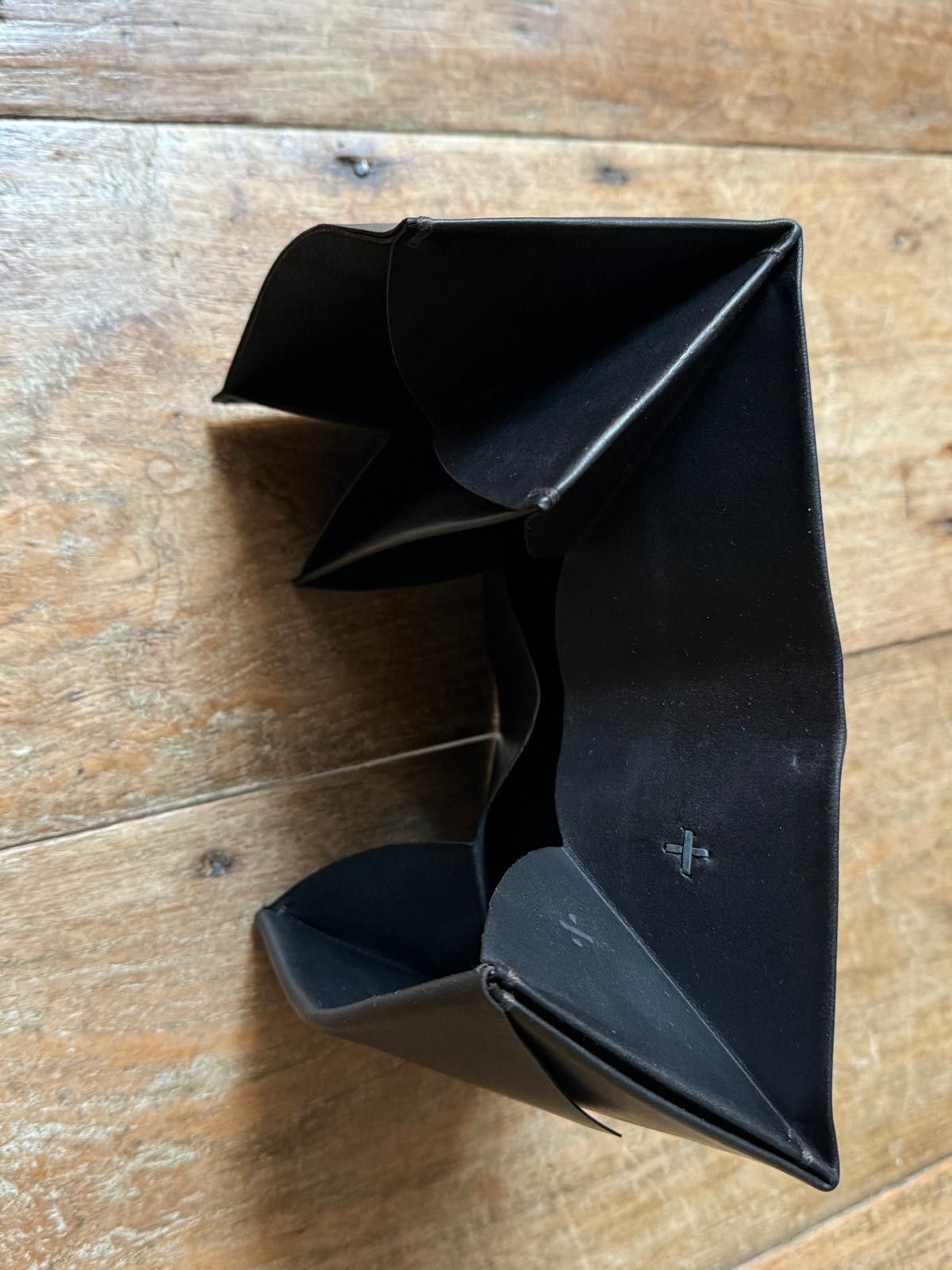 Ma+ Black Double Wallet Size ONE SIZE - 1 Thumbnail