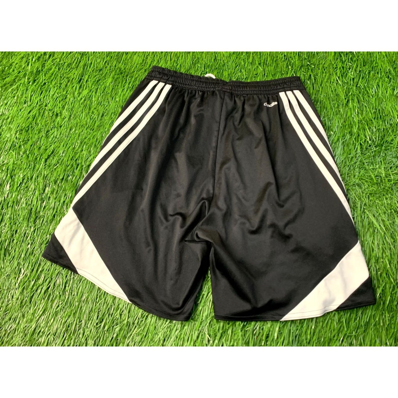 Adidas ADIDAS Nova PERFORMANCE CLIMALITE 2016 ORIGINAL MEN Football Shorts S Black White Football Mens Short 2016 Adidas Nova Climalite Size US 29 - 6 Thumbnail