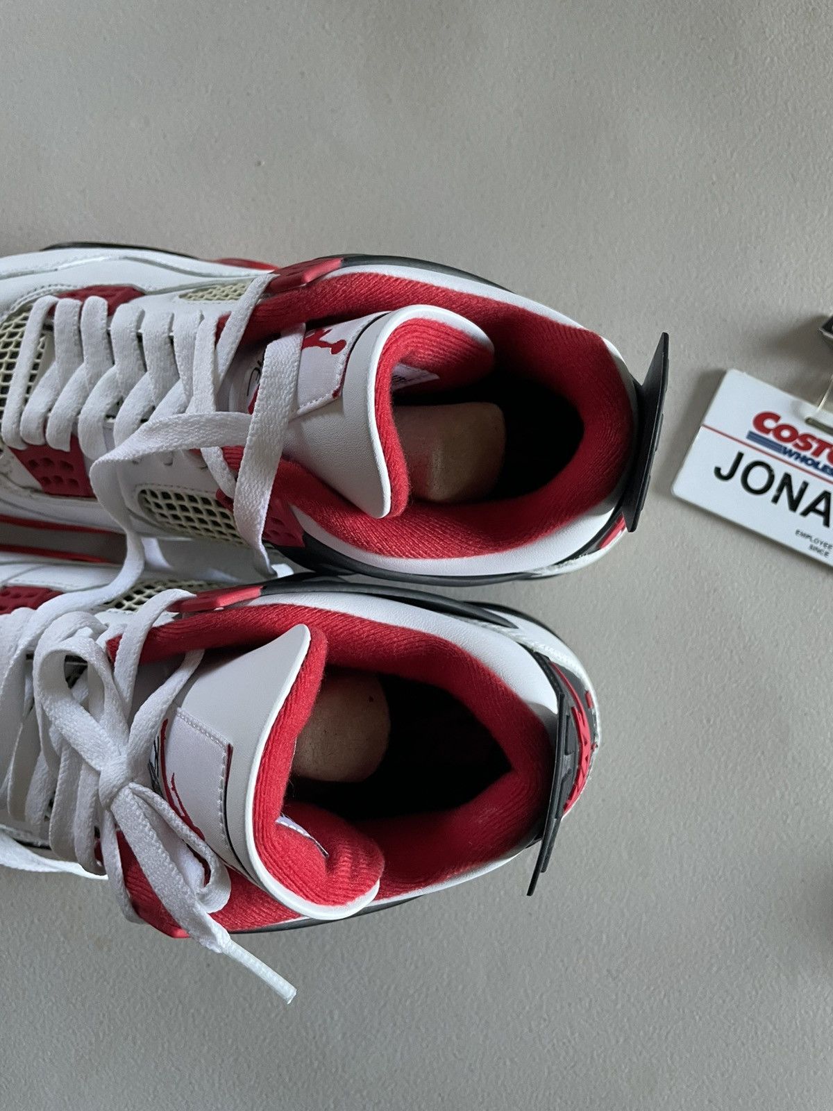 Jordan Brand Jordan 4 Retro Fire Red (2020) w/box Size US 9.5 / EU 42-43 - 4 Thumbnail