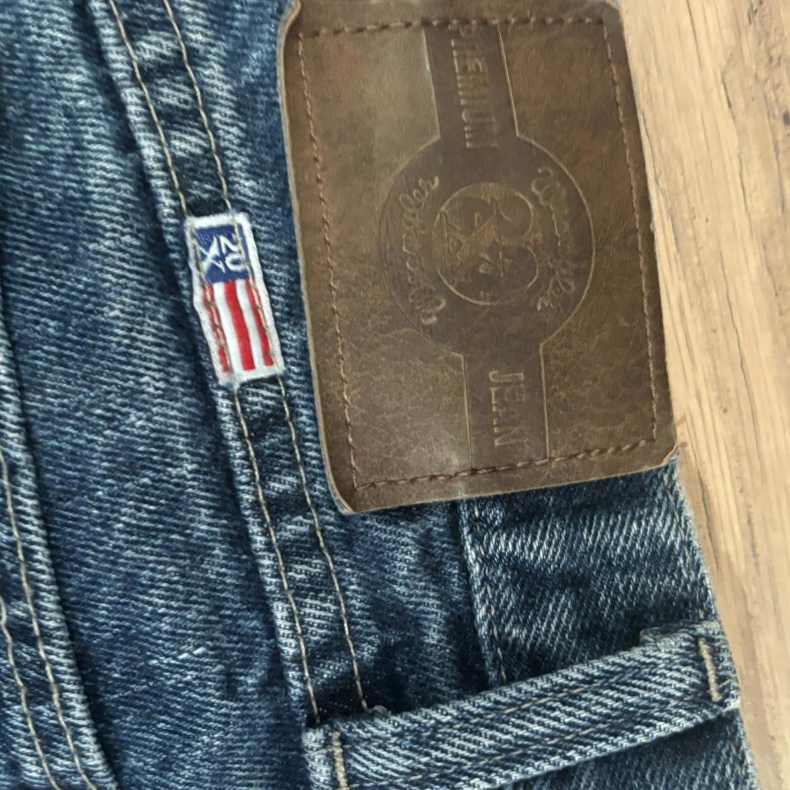 Wrangler Wrangler Dark Wash Jeans Size US 32 / EU 48 - 4 Thumbnail