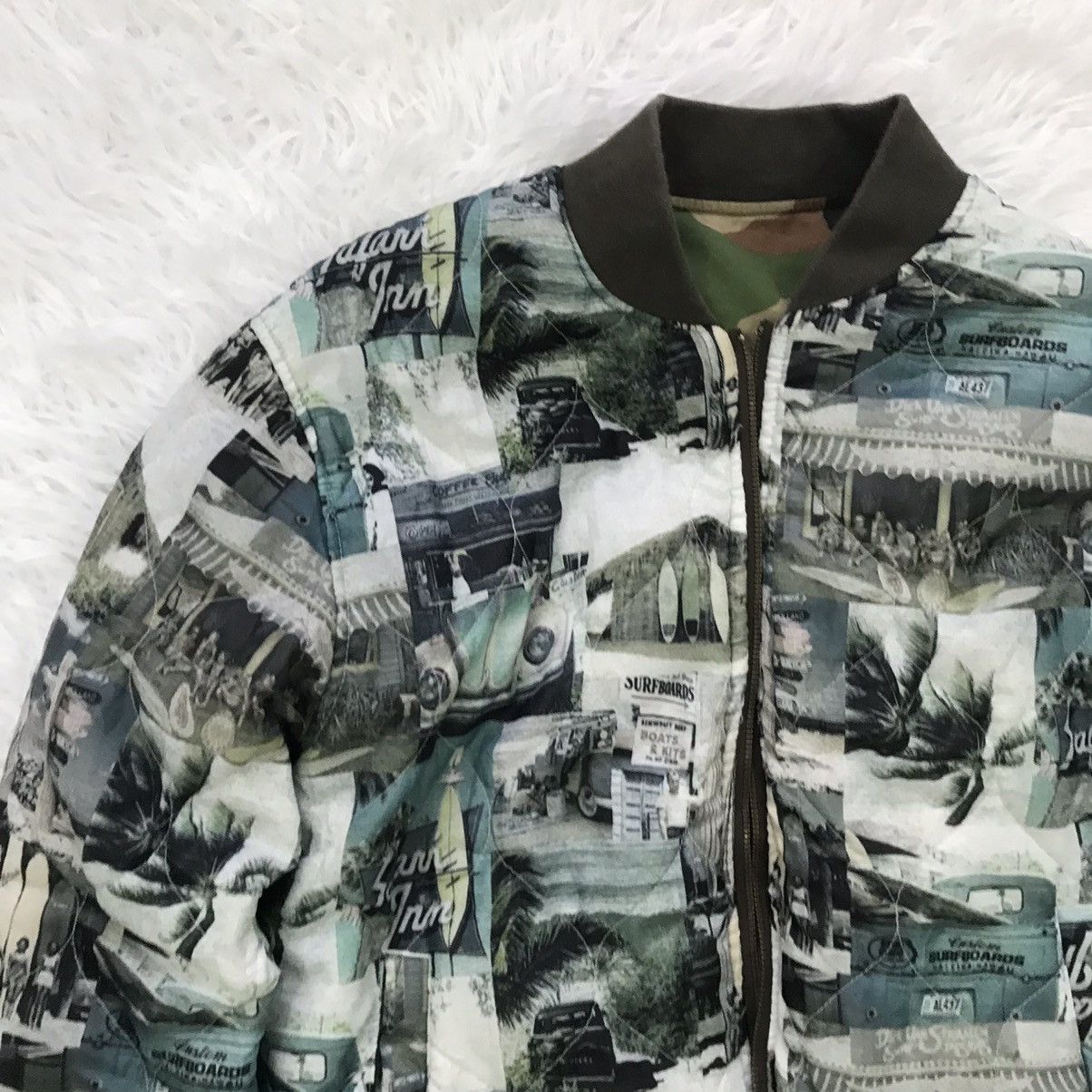 Japanese Brand Rosebud Couples Reversible Bomber Jacket (brokenzip) Size US M / EU 48-50 / 2 - 23 Thumbnail