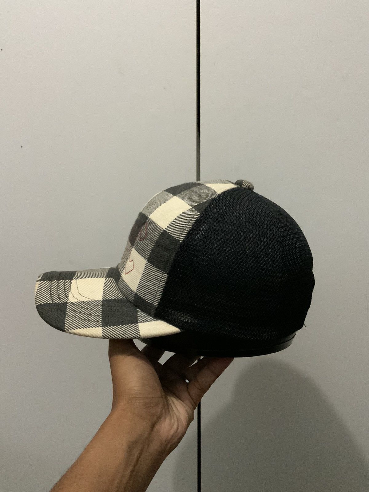 Japanese Brand Heavy Metal G⚡️DC Striped Trucker Hat Size ONE SIZE - 3 Thumbnail