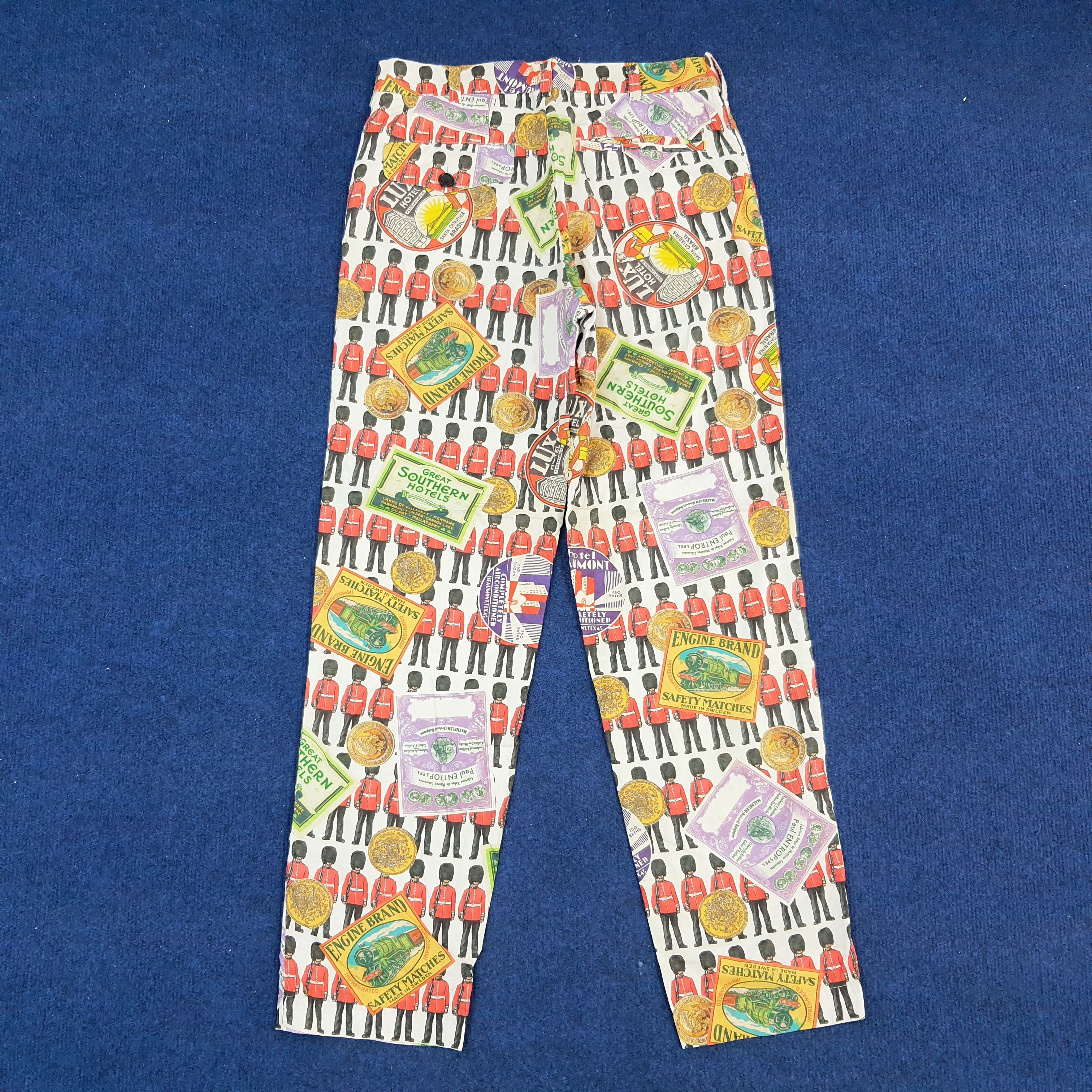 Comme des Garcons Vintage Tricot Comme Des Garcons Overprint Casual Pants Size US 28 / EU 44 - 3 Thumbnail