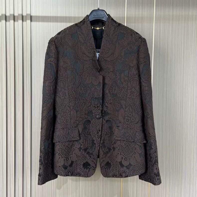 Gucci Gucci Cccard embroidered suit 2502-Nextarrow Size 42R - 1 Thumbnail
