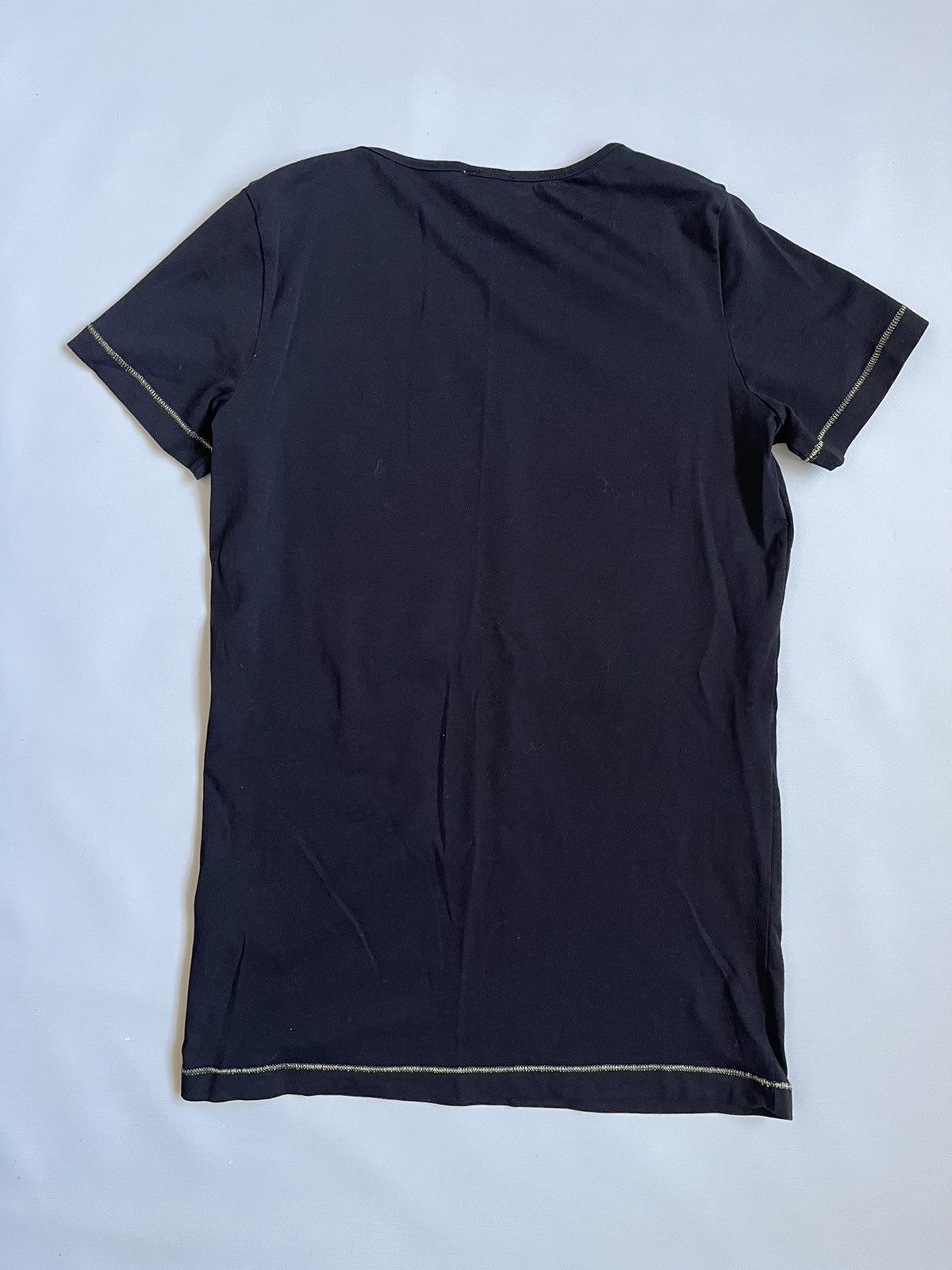 Just Cavalli Just Cavalli Women Black Snake Print Short Sleeve T-shirt Size M / US 6-8 / IT 42-44 - 10 Thumbnail