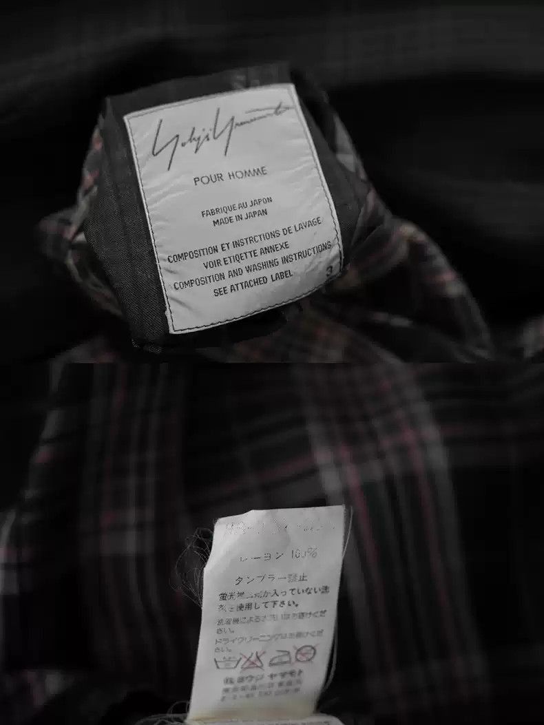 Yohji Yamamoto Yohji Yamamoto 00SS delinquent boy double-sided checkered l Size US L / EU 52-54 / 3 - 9 Thumbnail