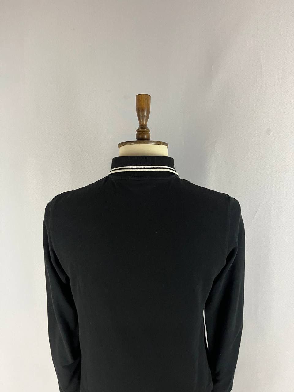 Moncler Moncler Polo Long Sleeve Black Size US L / EU 52-54 / 3 - 9 Thumbnail