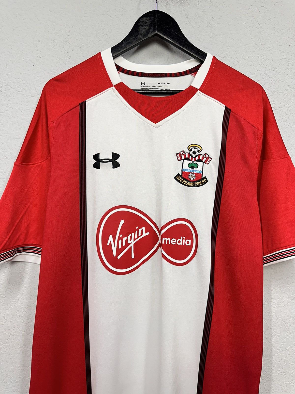 Under Armour Under Armour SOUTHAMPTON 2017/2018 Soccer Jersey Austin #10 Size US XL / EU 56 / 4 - 2 Thumbnail