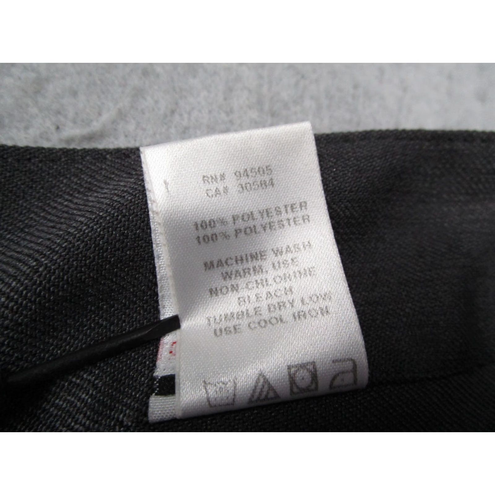Vintage BC Ethic Pants Mens 34 Polyester EZ Fit Smooth Custom Fit 5 Pocket Made USA Shirt Size US 34 / EU 50 - 5 Thumbnail