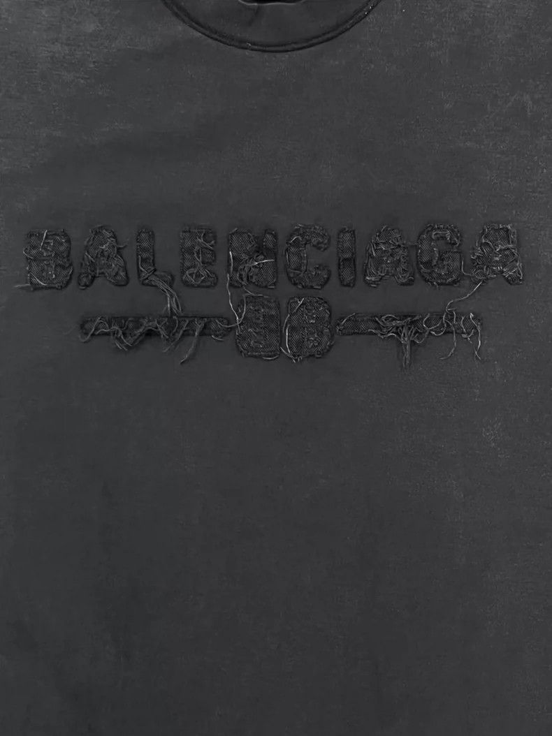 Balenciaga Balenciaga Logo Solid Short Sleeve T-Shirt Size US M / EU 48-50 / 2 - 3 Thumbnail