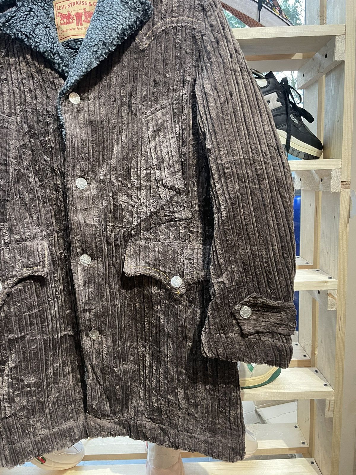 Levi's × Vintage 🦍LEVI’S JACKET CORDUROY🦍 Size US L / EU 52-54 / 3 - 4 Thumbnail