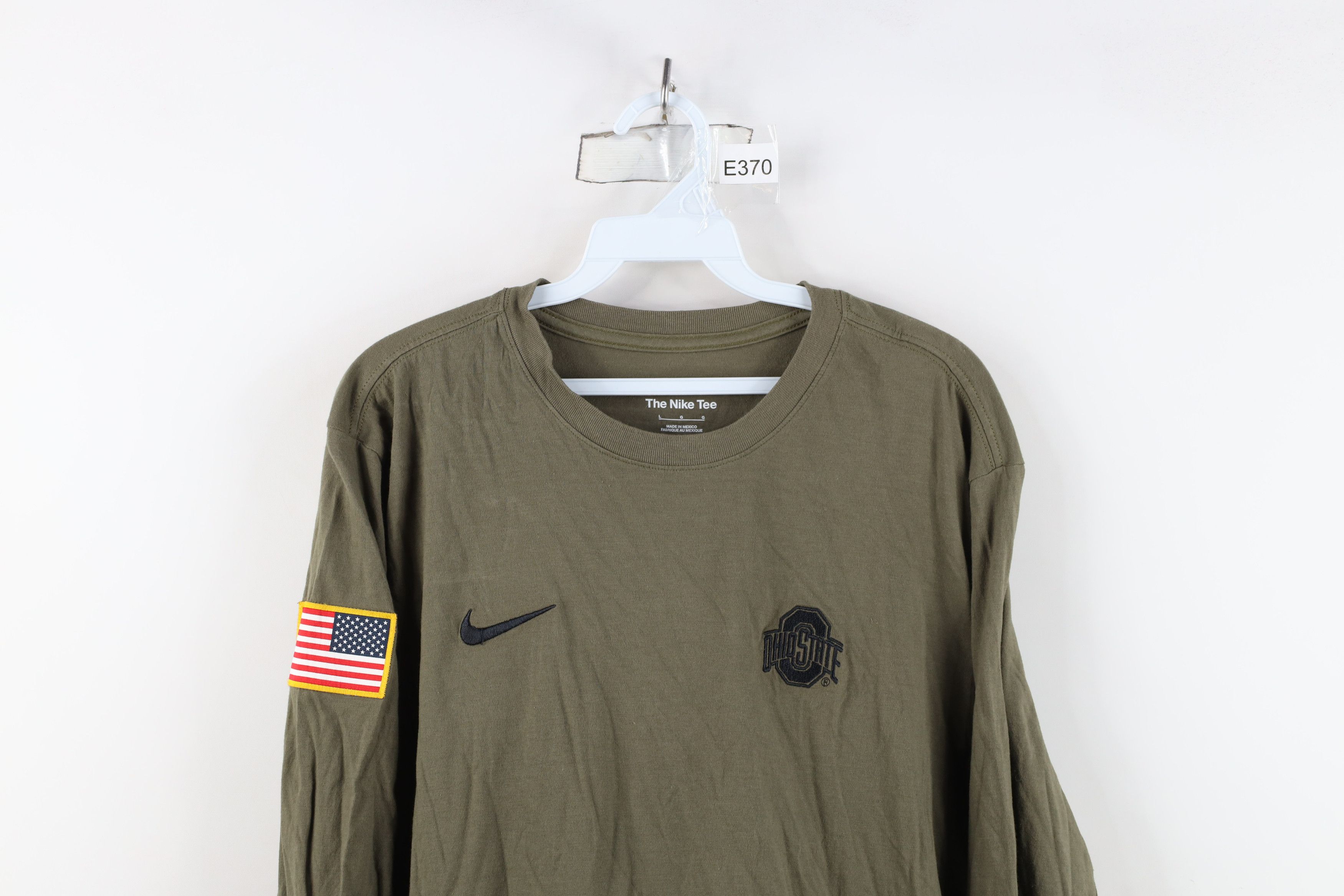 Nike Nike Military Ohio State University Long Sleeve T-Shirt Size US L / EU 52-54 / 3 - 2 Thumbnail