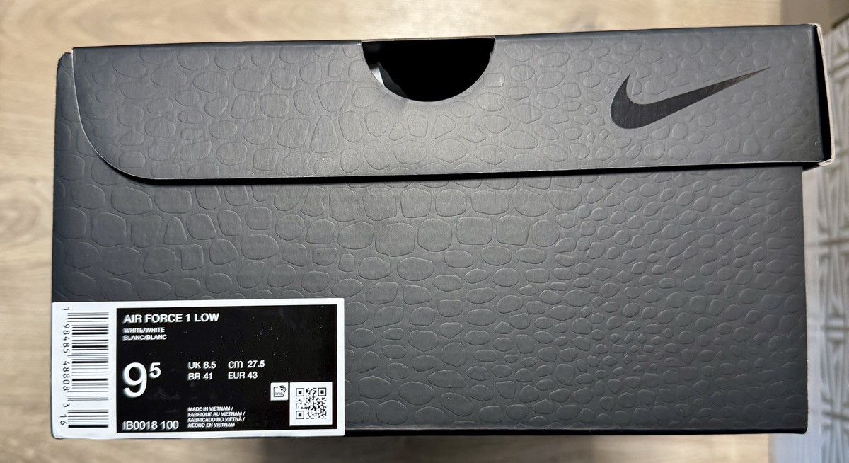 Jordan Brand Nike Air Jordan 1 Low Kobe Bryant Forever White Size US 9.5 / EU 42-43 - 8 Thumbnail