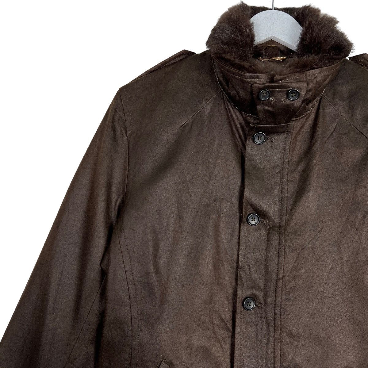 Takeo Kikuchi 🔥 TAKEO KIKUCHI BROWN BLOUSON JACKET Size US M / EU 48-50 / 2 - 7 Thumbnail