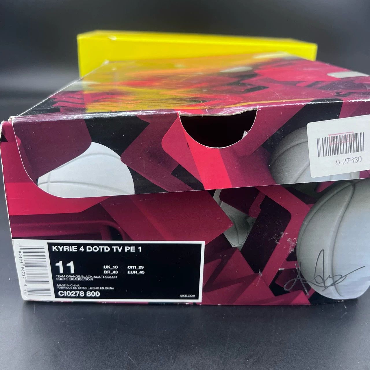 Nike Nike Kyrie 4 "Day of the Dead" 45 EU Used Size US 9 / EU 42 - 9 Thumbnail