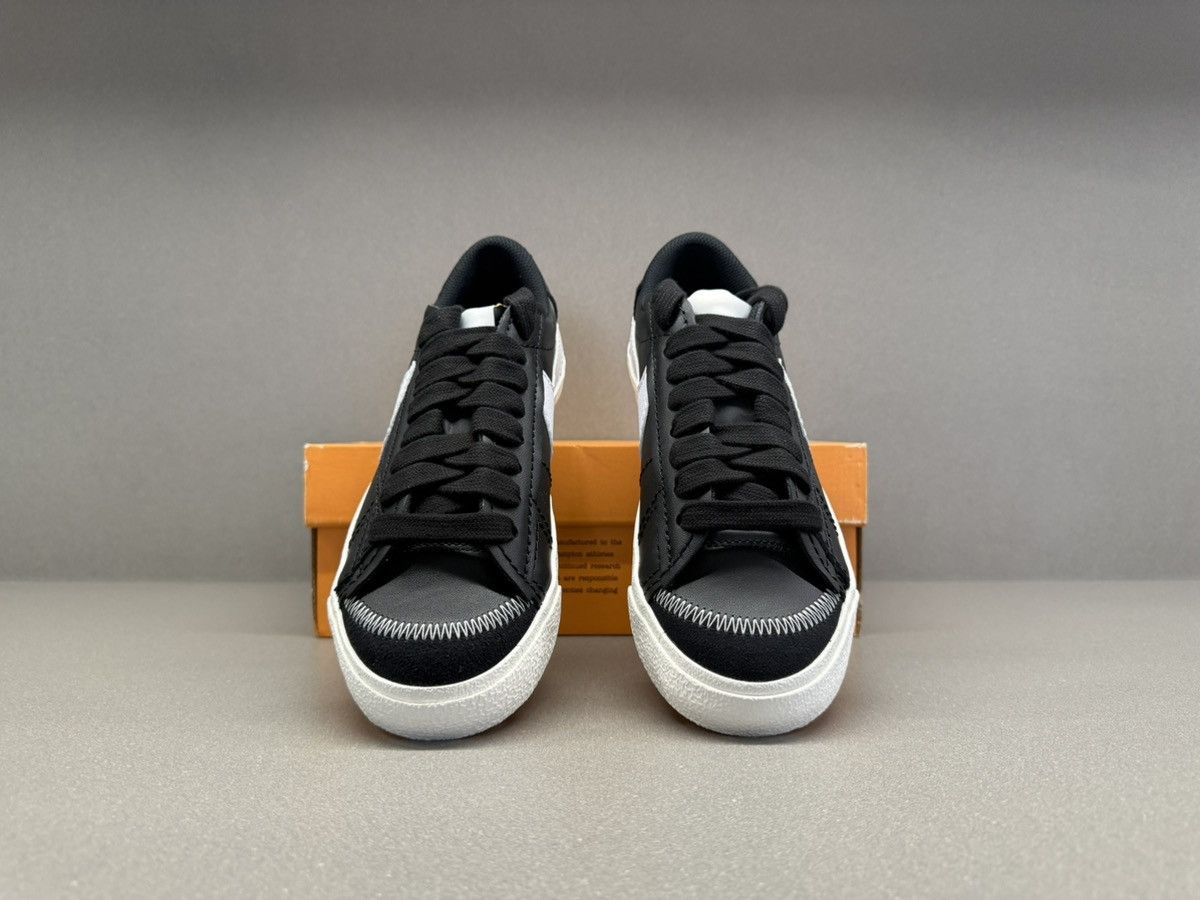 Nike Nike Blazer Low 77 Jumbo Black Sail White Women’s Size US 7 / IT 37 - 4 Thumbnail