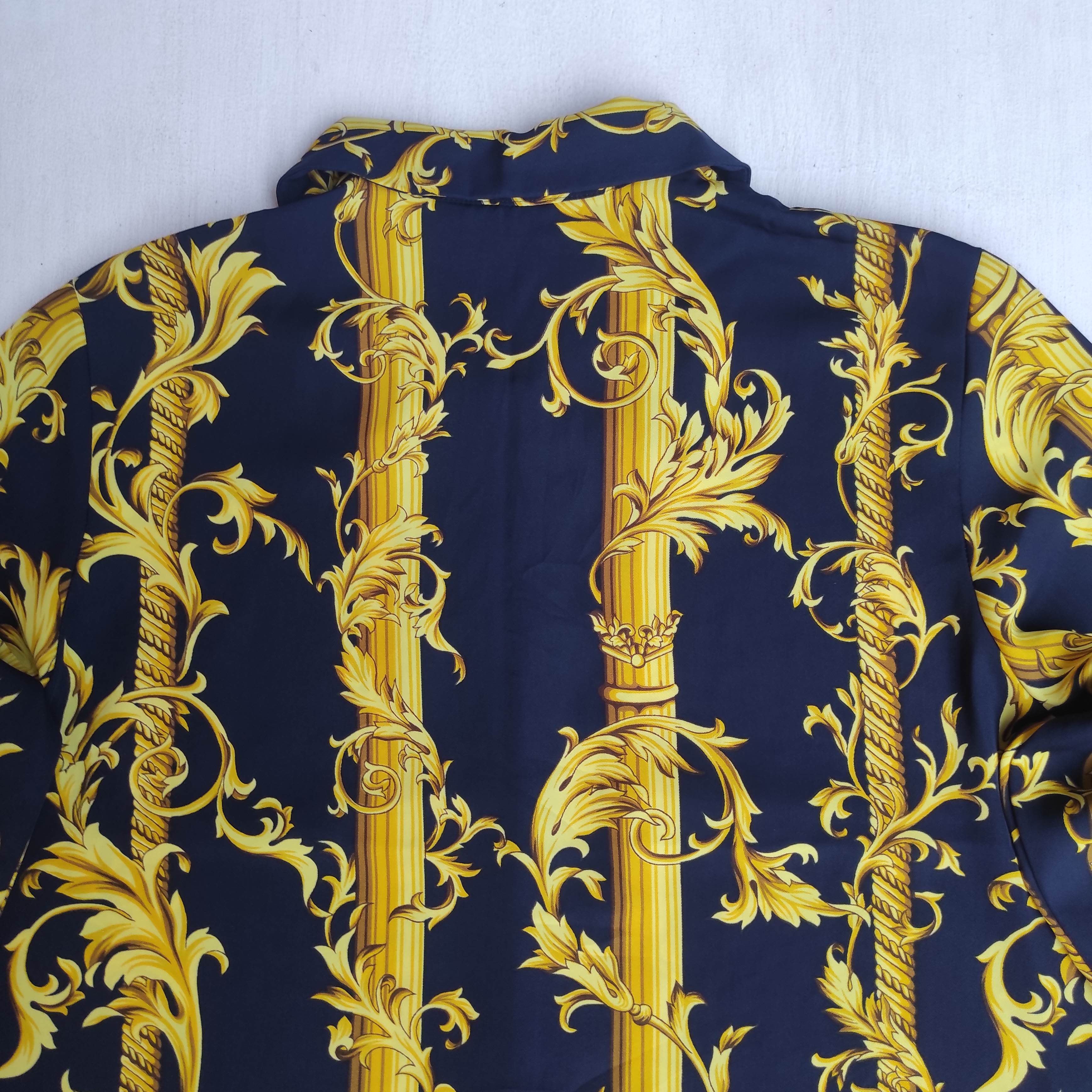 Japanese Brand Made in Japan Primary Shirt Button Up Like versace Size US M / EU 48-50 / 2 - 15 Thumbnail